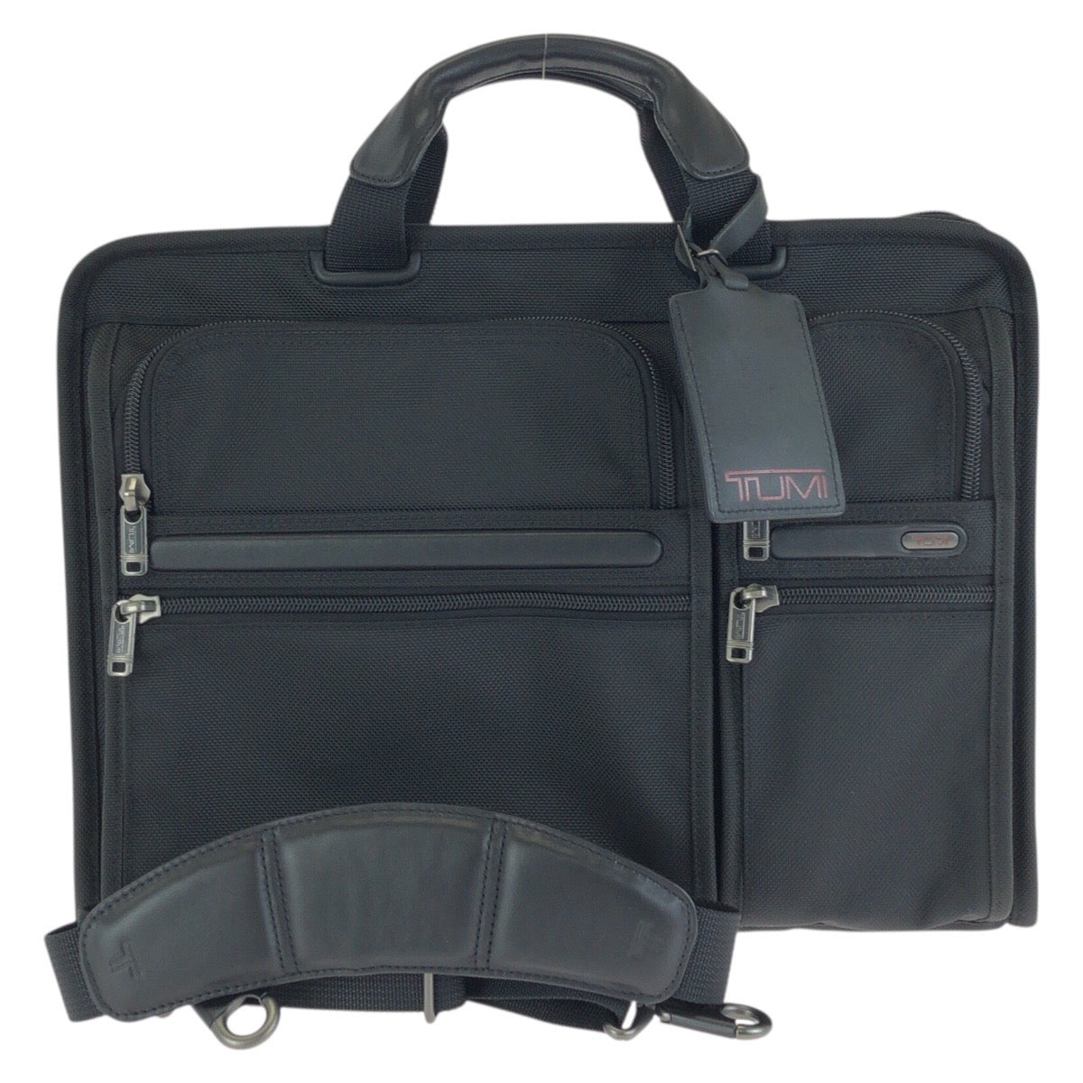 24781
TUMI トゥミ ALPHA 2way ブラック 黒 ガンメタ金具 ナイロン 26114D4 ビジネスバッグ ブリーフケース メンズ A16