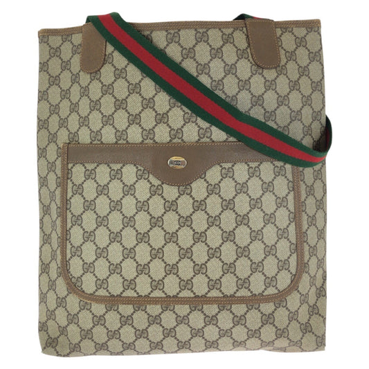 24785
GUCCI グッチ オールドグッチ シェリーライン ベージュ ブラウン GGスプリームキャンバス 39 02 003 トートバッグ ショルダーバッグ レディース AB23
