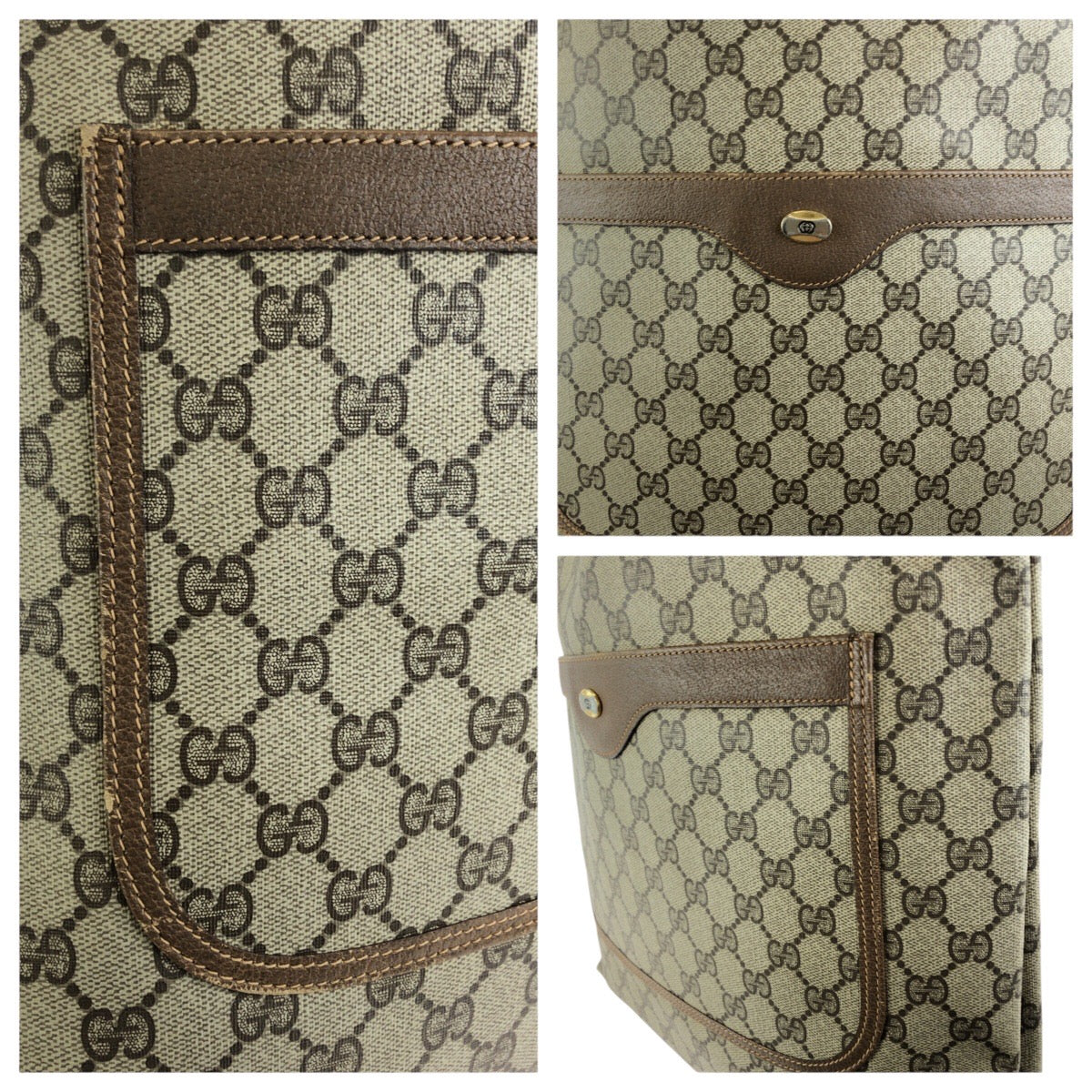 24785
GUCCI グッチ オールドグッチ シェリーライン ベージュ ブラウン GGスプリームキャンバス 39 02 003 トートバッグ ショルダーバッグ レディース AB23