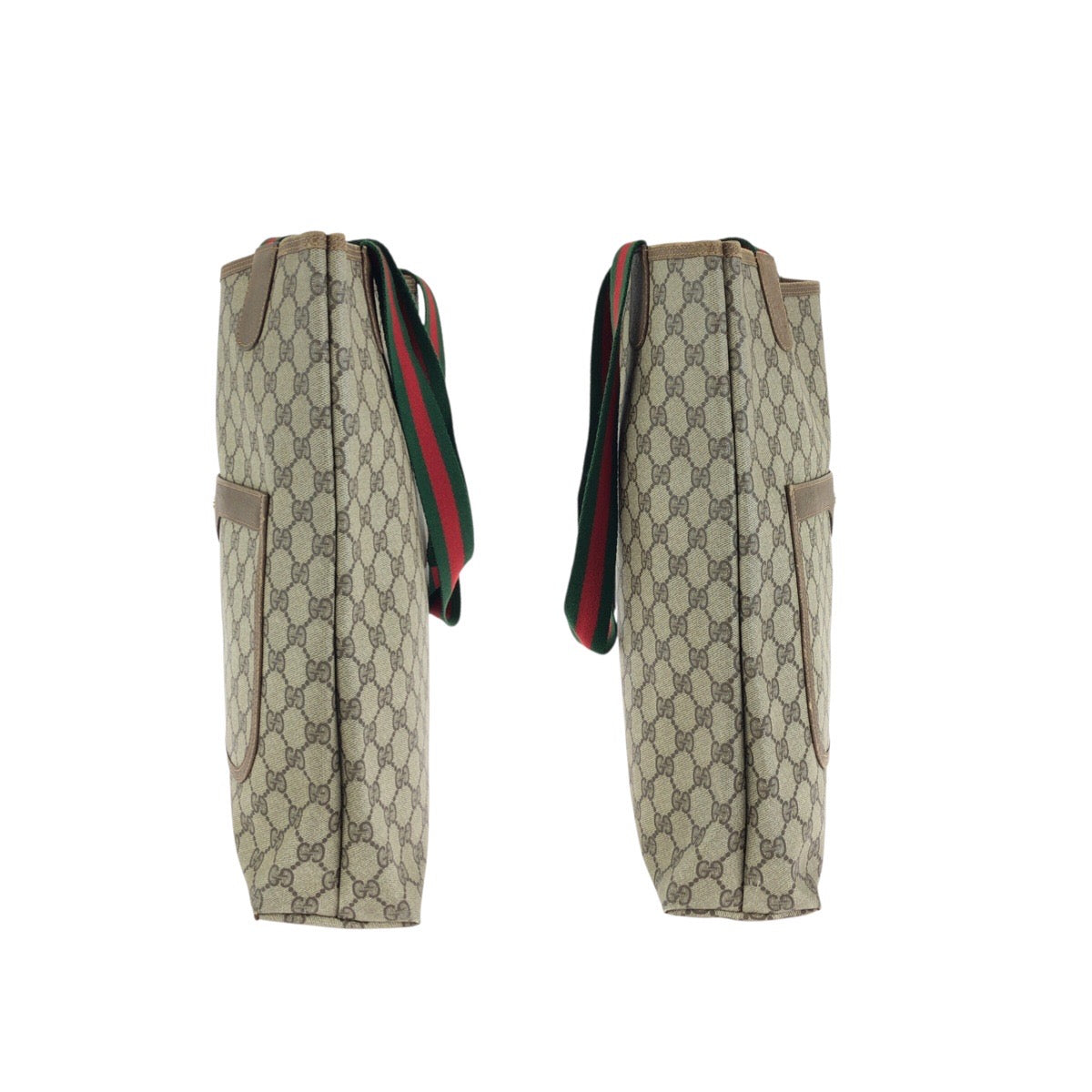 24785
GUCCI グッチ オールドグッチ シェリーライン ベージュ ブラウン GGスプリームキャンバス 39 02 003 トートバッグ ショルダーバッグ レディース AB23