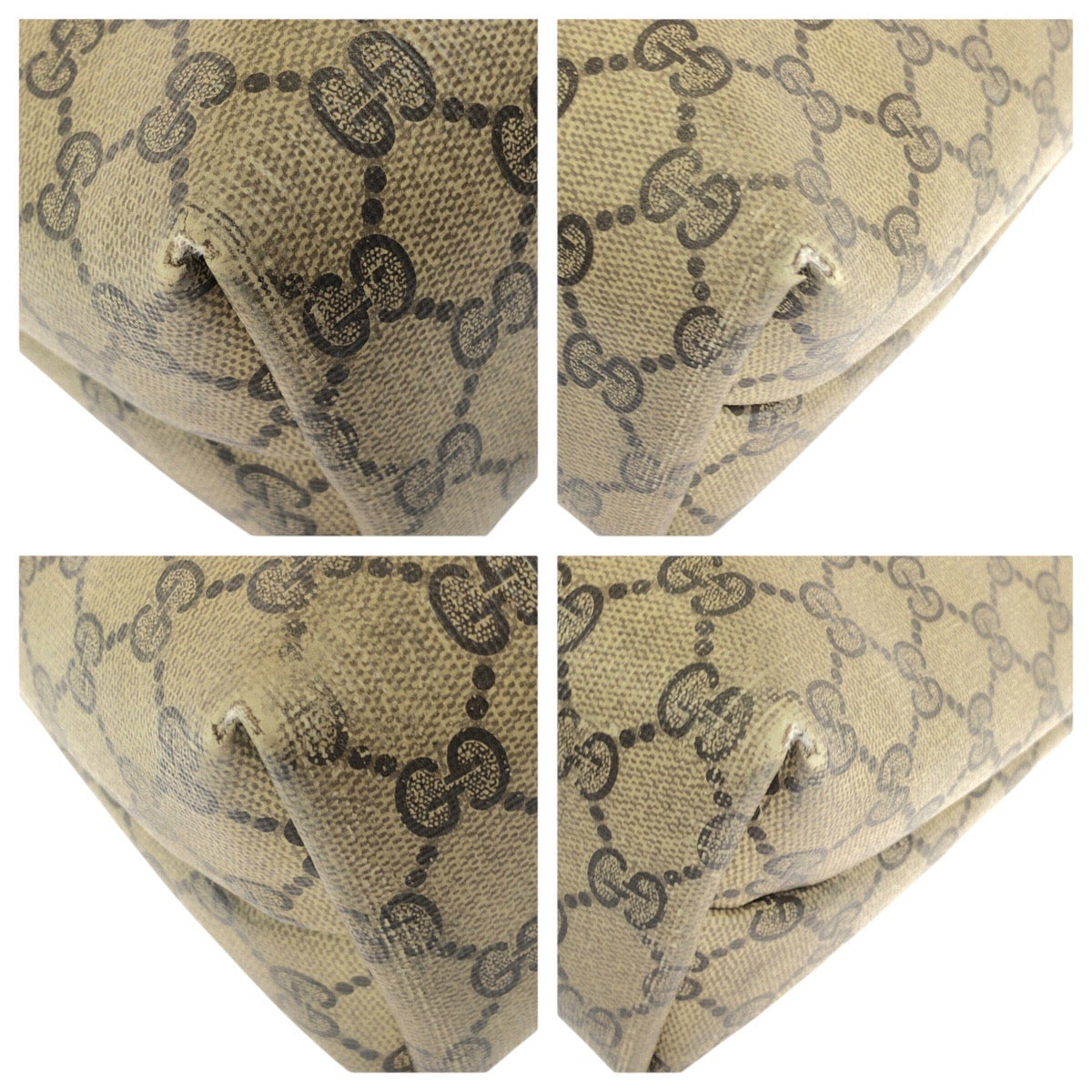 24792
GUCCI グッチ オールドグッチ シェリーライン ベージュ ブラウン GGスプリームキャンバス トートバッグ ショルダーバッグ レディース AB21