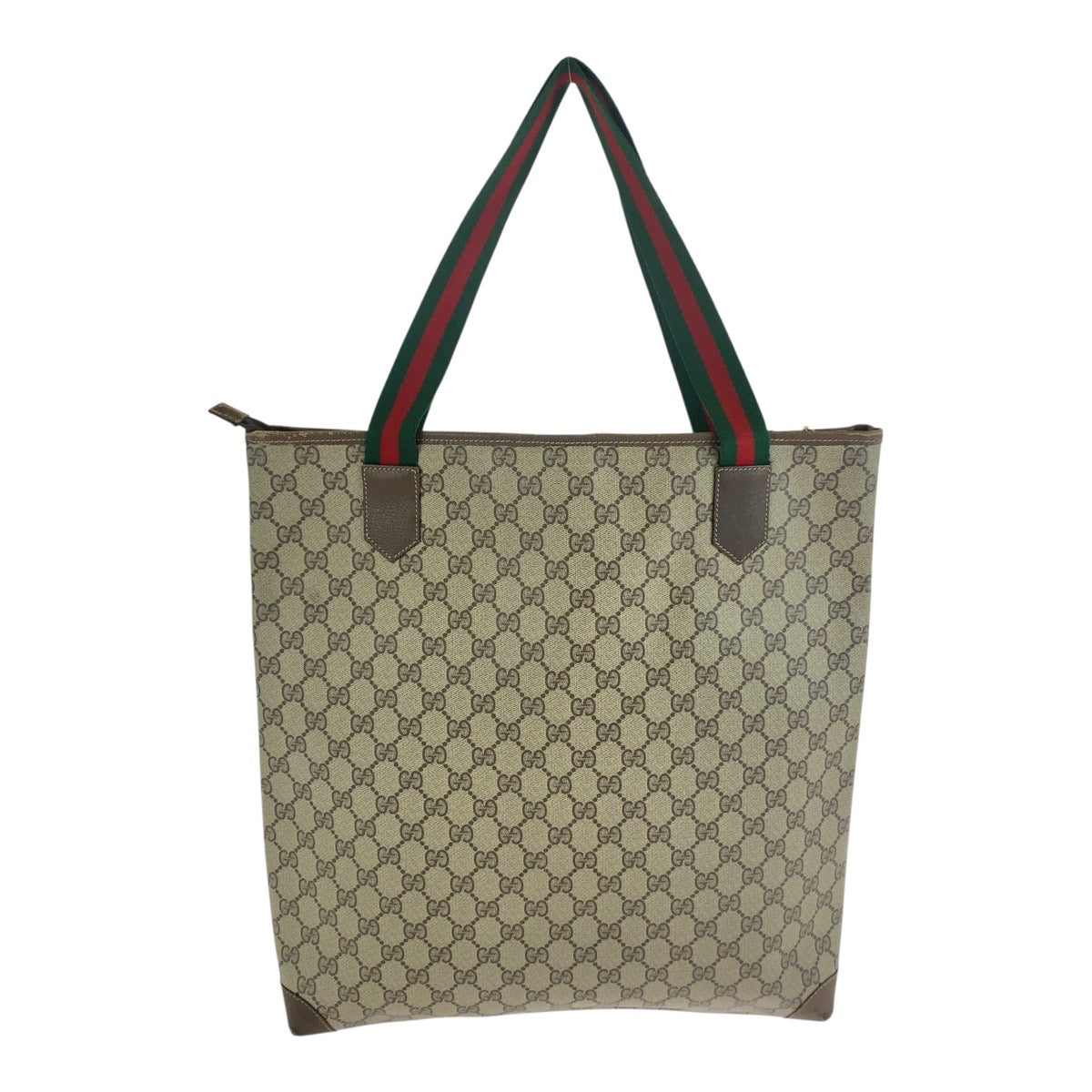 24793
GUCCI グッチ ヴィンテージ シェリーライン ベージュ ブラウン ゴールド金具 GGスプリームキャンバス / レザー 002 40 069 ショルダーバッグ トートバッグ レディース AB23