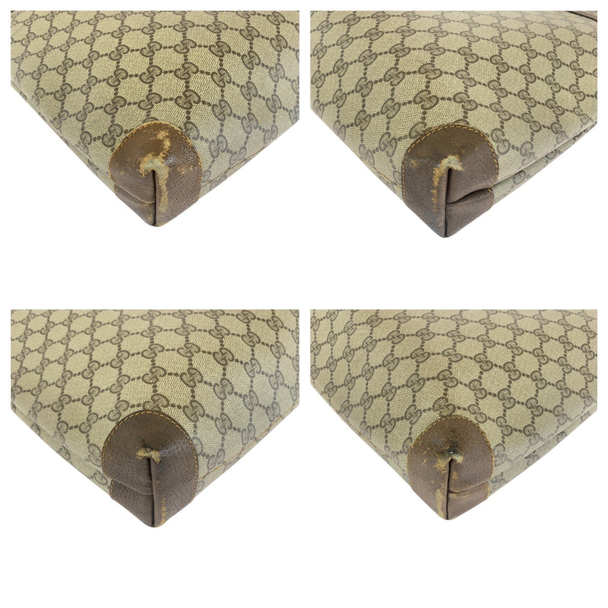 24793
GUCCI グッチ ヴィンテージ シェリーライン ベージュ ブラウン ゴールド金具 GGスプリームキャンバス / レザー 002 40 069 ショルダーバッグ トートバッグ レディース AB23