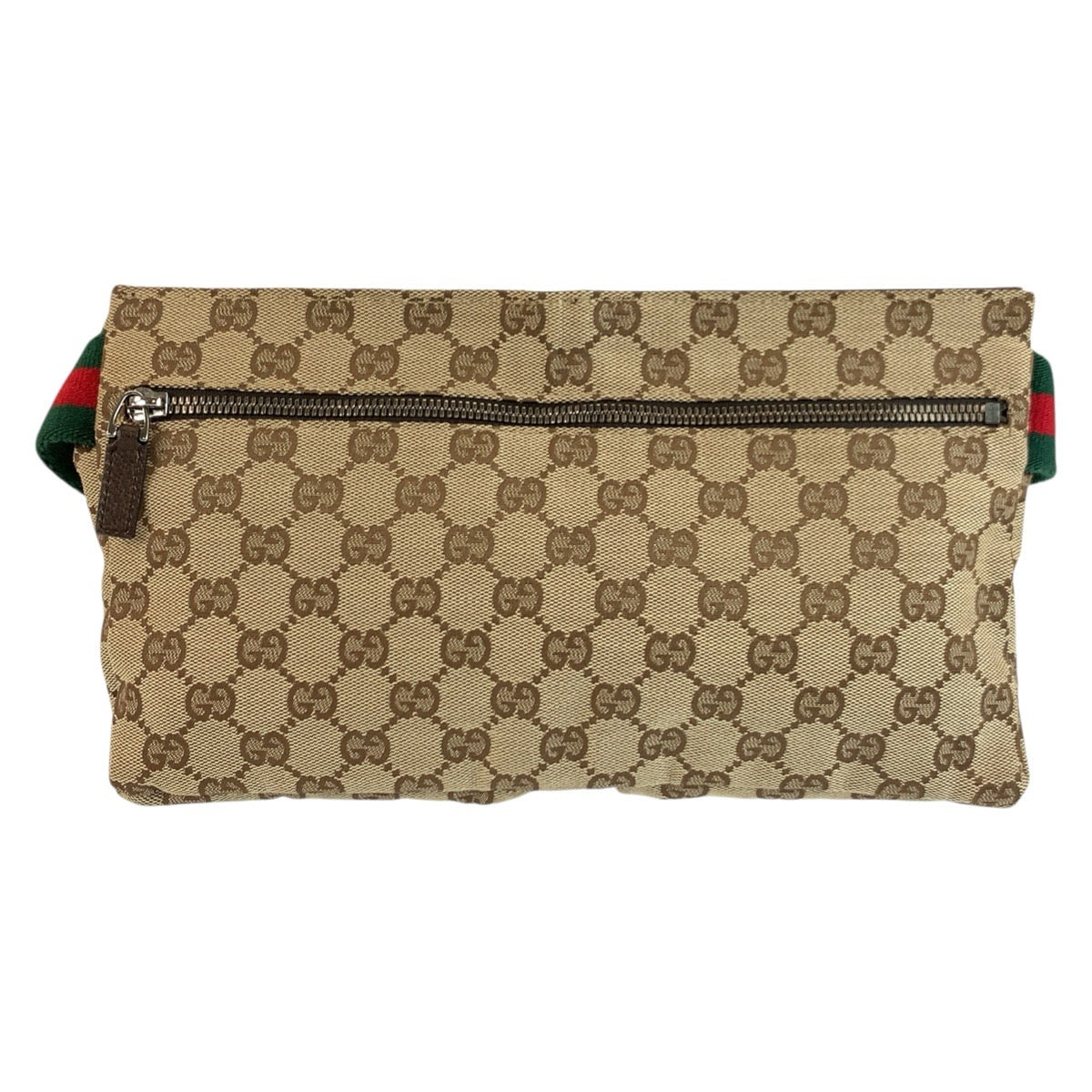 24797
GUCCI グッチ シェリーライン ベージュ ブラウン GGキャンバス / レザー 28566 ボディバッグ ウエストポーチ メンズ A56