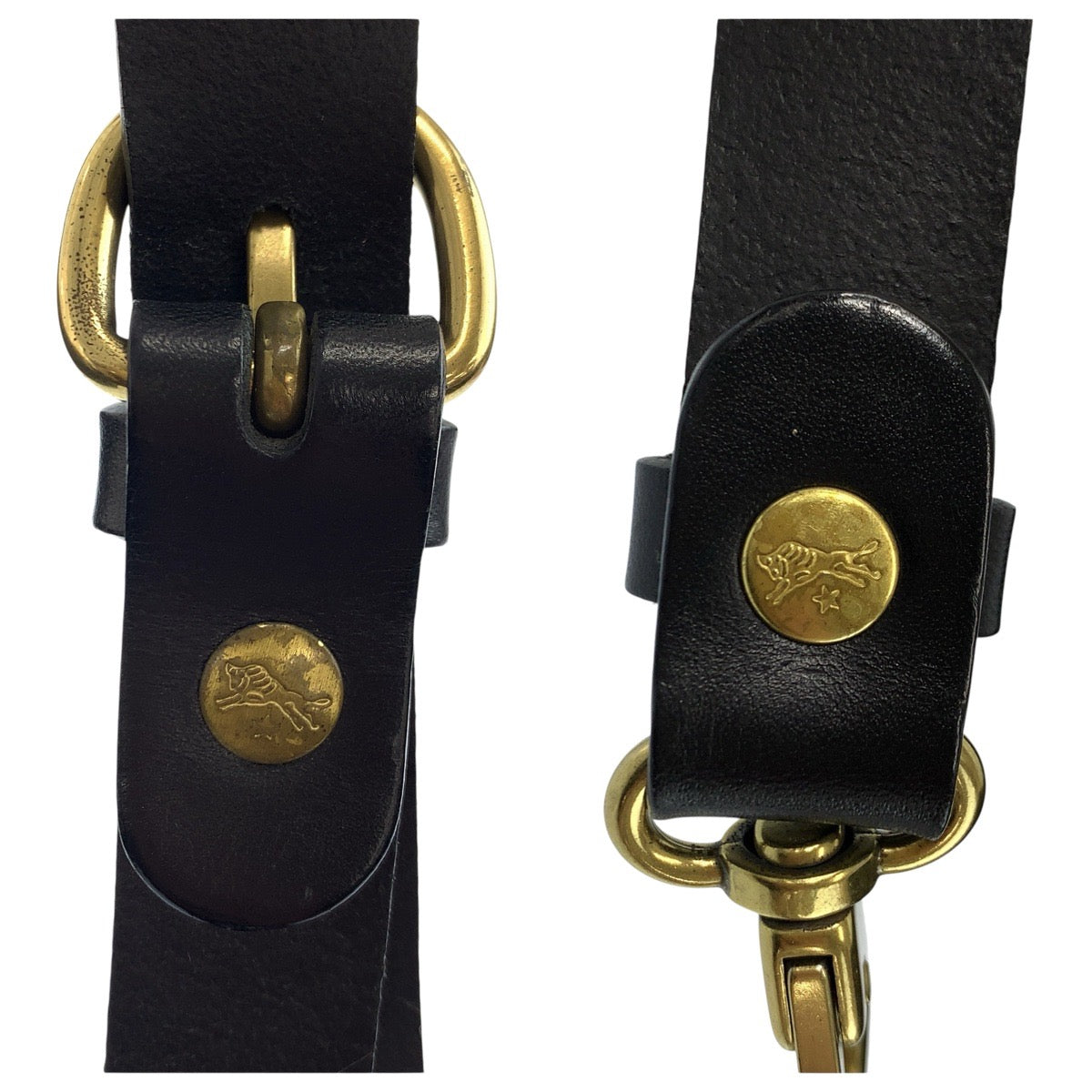 24800
IL BISONTE イルビゾンテ ブラック 黒 ゴールド金具 レザー 54_1_5442400116 ボディバッグ ウエストポーチ バムバッグ レディース ABP15