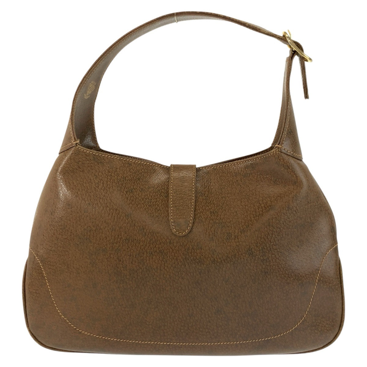 24801
GUCCI グッチ ヴィンテージ ジャッキー ブラウン ゴールド金具 レザー 98 15 00 1244 ショルダーバッグ ハンドバッグ レディース ABP56