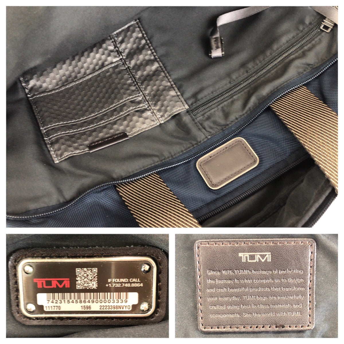 24804
TUMI トゥミ ALPHA BRAVO グレイソン スリーウェイ ブリーフ ネイビー ブラウン シルバー金具 ナイロン 2223398NVYO ビジネスバッグ ブリーフケース メンズ ABP7