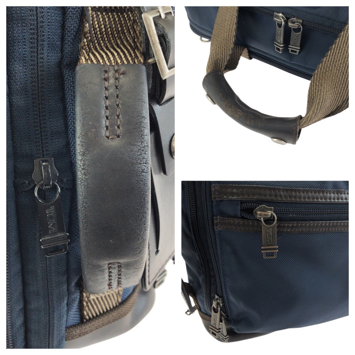 24804
TUMI トゥミ ALPHA BRAVO グレイソン スリーウェイ ブリーフ ネイビー ブラウン シルバー金具 ナイロン 2223398NVYO ビジネスバッグ ブリーフケース メンズ ABP7