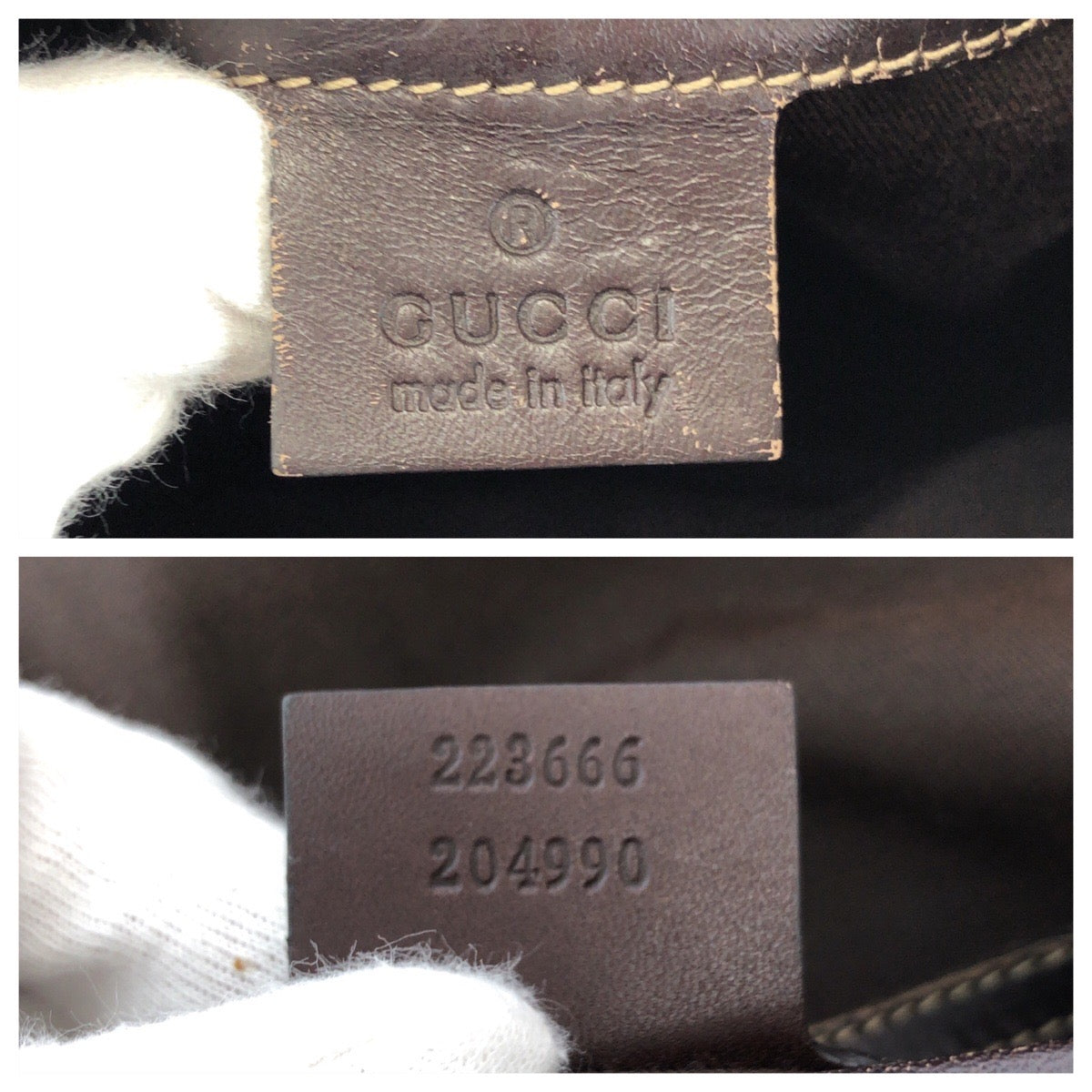 24810
GUCCI グッチ ベージュ ブラウン ゴールド金具 GGスプリームキャンバス / レザー 223666 ショルダーバッグ メッセンジャーバッグ レディース ABP42