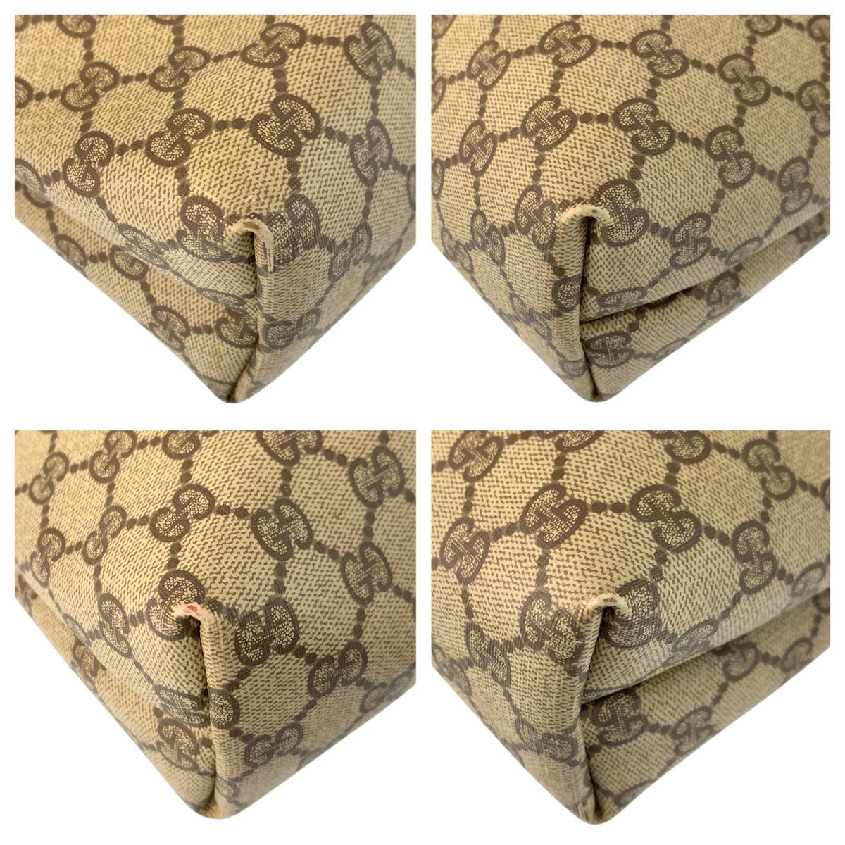 24811
GUCCI グッチ ヴィンテージ シェリーライン ベージュ GGスプリームキャンバス 40 02 003 トートバッグ ショルダーバッグ レディース ABP28