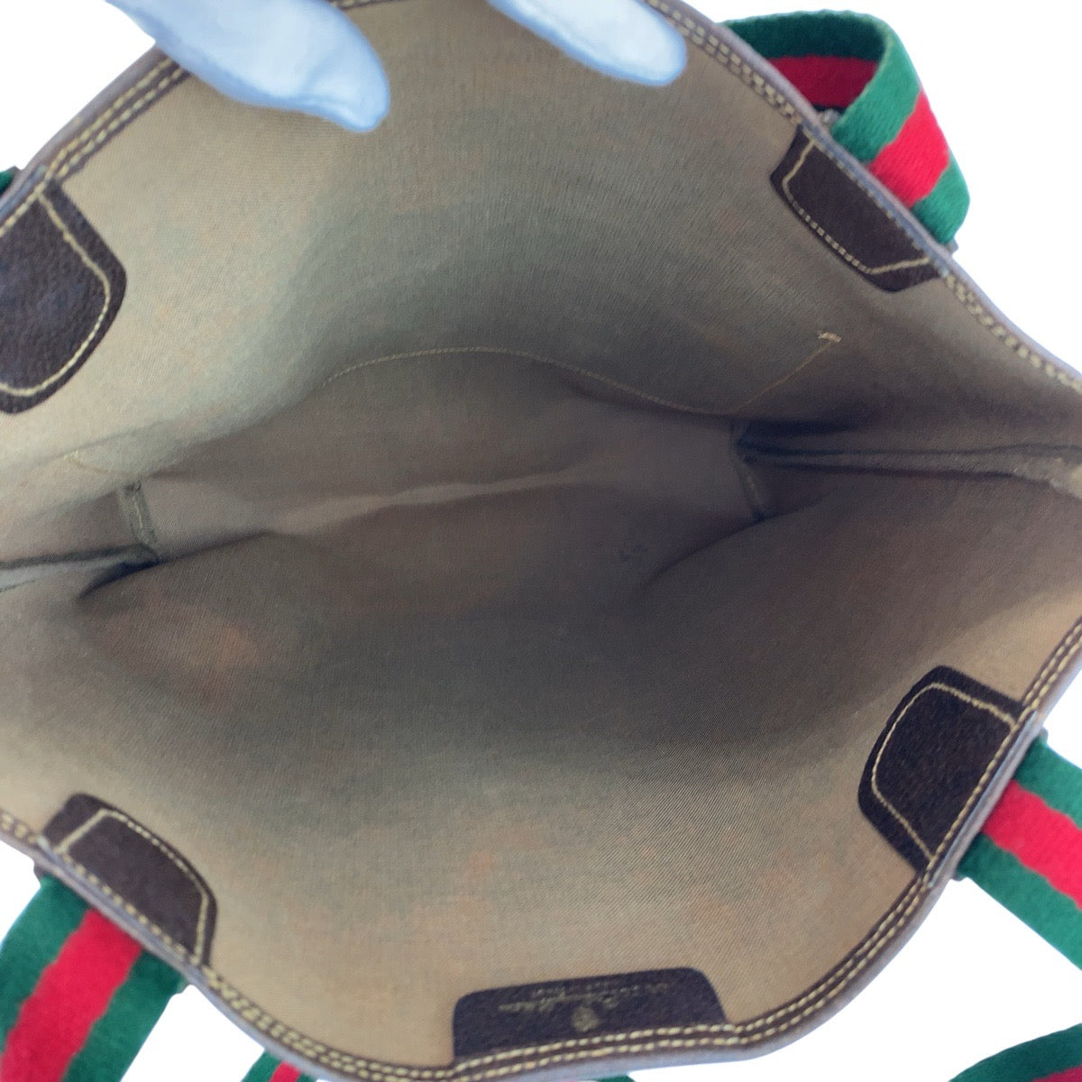 24811
GUCCI グッチ ヴィンテージ シェリーライン ベージュ GGスプリームキャンバス 40 02 003 トートバッグ ショルダーバッグ レディース ABP28