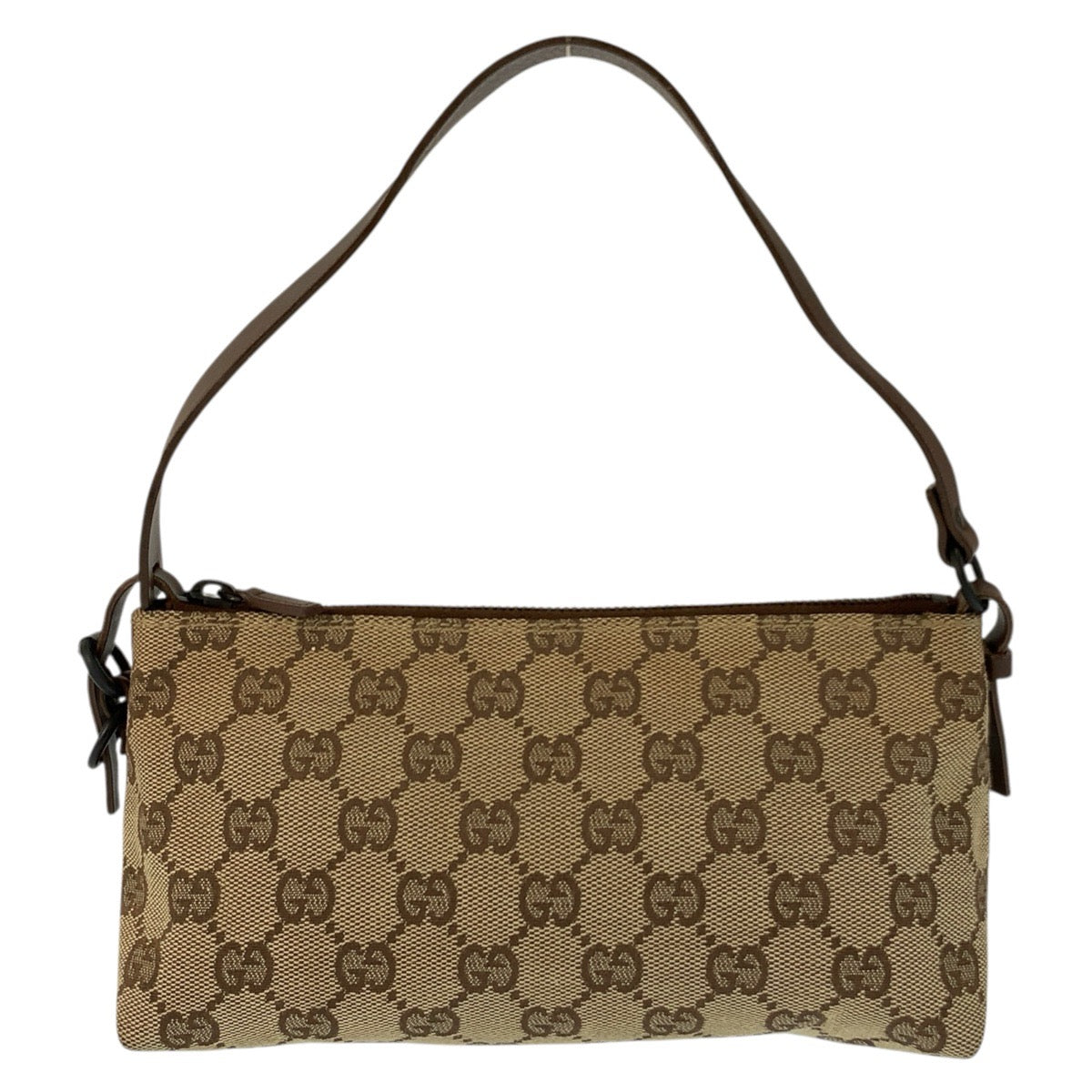 24812
GUCCI グッチ ベージュ ブラウン GGキャンバス / レザー 103399 ハンドバッグ アクセサリーポーチ レディース ABP35