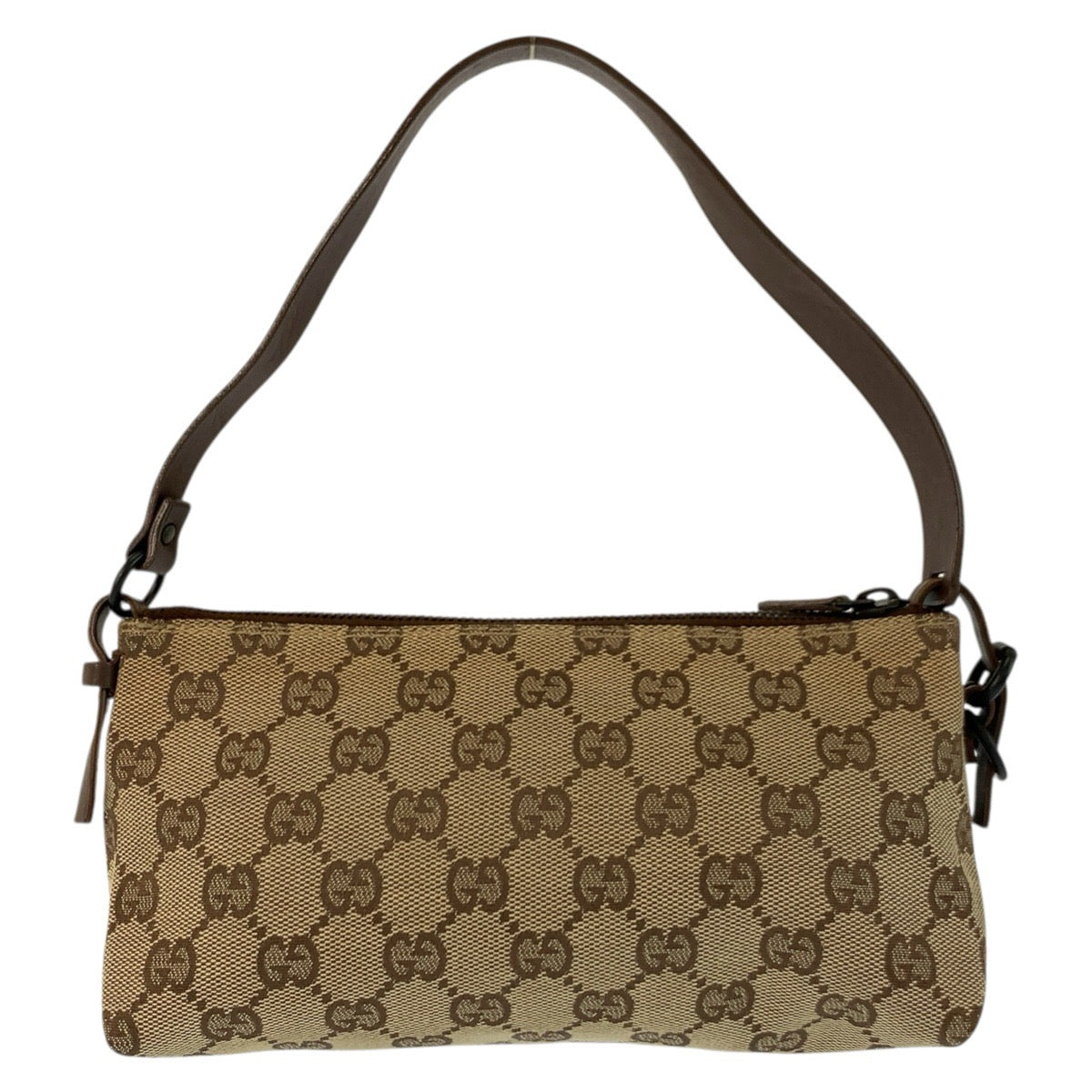 24812
GUCCI グッチ ベージュ ブラウン GGキャンバス / レザー 103399 ハンドバッグ アクセサリーポーチ レディース ABP35