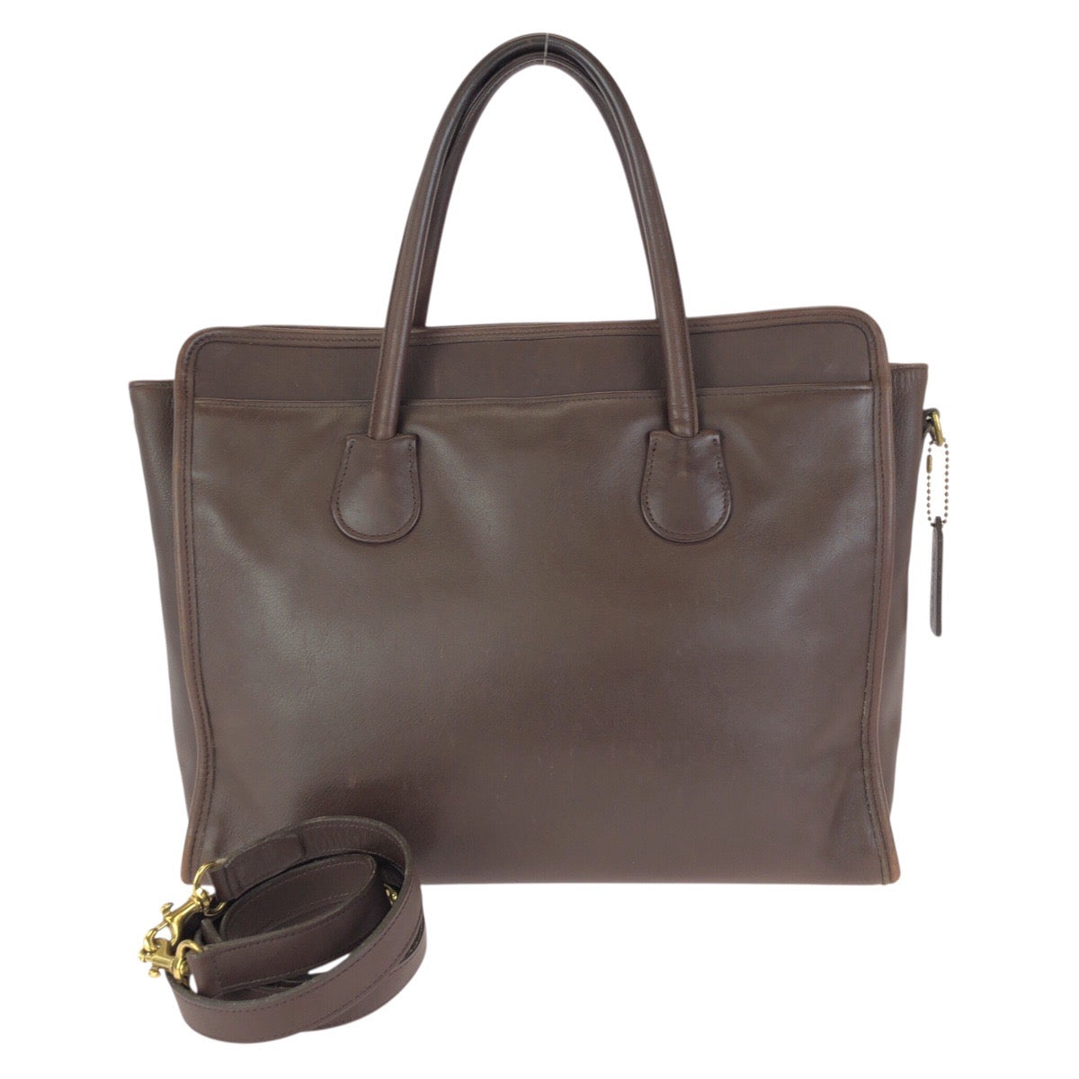 24819
COACH コーチ ヴィンテージ オールドコーチ ２way ブラウン ゴールド金具 レザー 7302 ビジネスバッグ ショルダーバッグ 男女兼用 レディース AB14