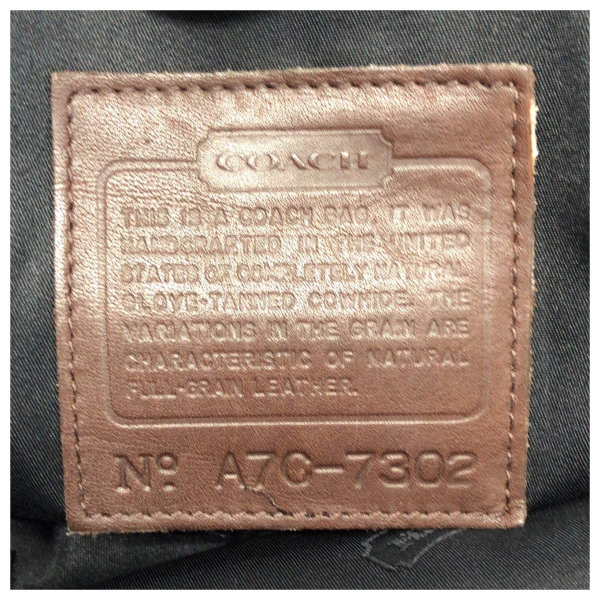 24819
COACH コーチ ヴィンテージ オールドコーチ ２way ブラウン ゴールド金具 レザー 7302 ビジネスバッグ ショルダーバッグ 男女兼用 レディース AB14