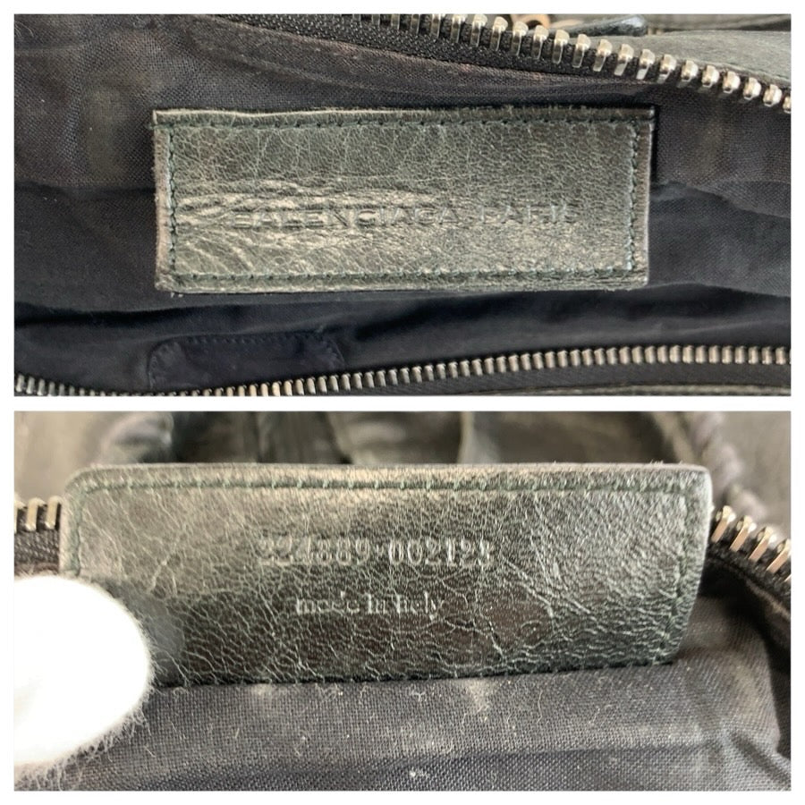 24827
BALENCIAGA バレンシアガ クラシックスクエア ブラック 黒 レザー 224889 トートバッグ ショルダーバッグ メンズ ABP49