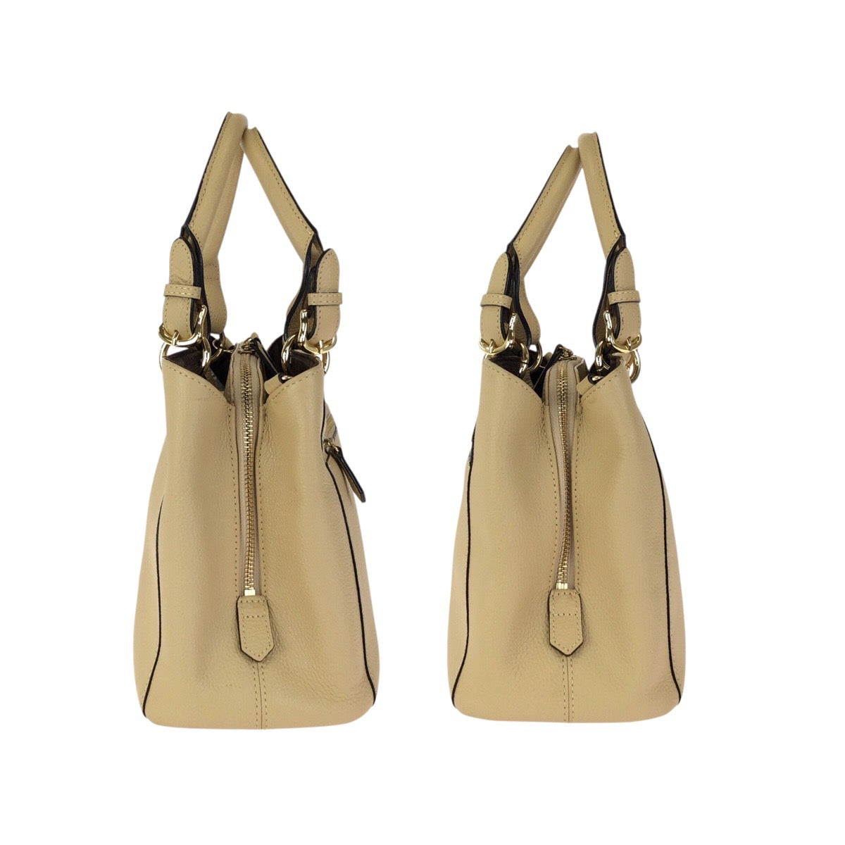 24828
Samantha Thavasa サマンサタバサ NEOルイーザ ２way ベージュ ゴールド金具 レザー ハンドバッグ ショルダーバッグ レディース ABP8