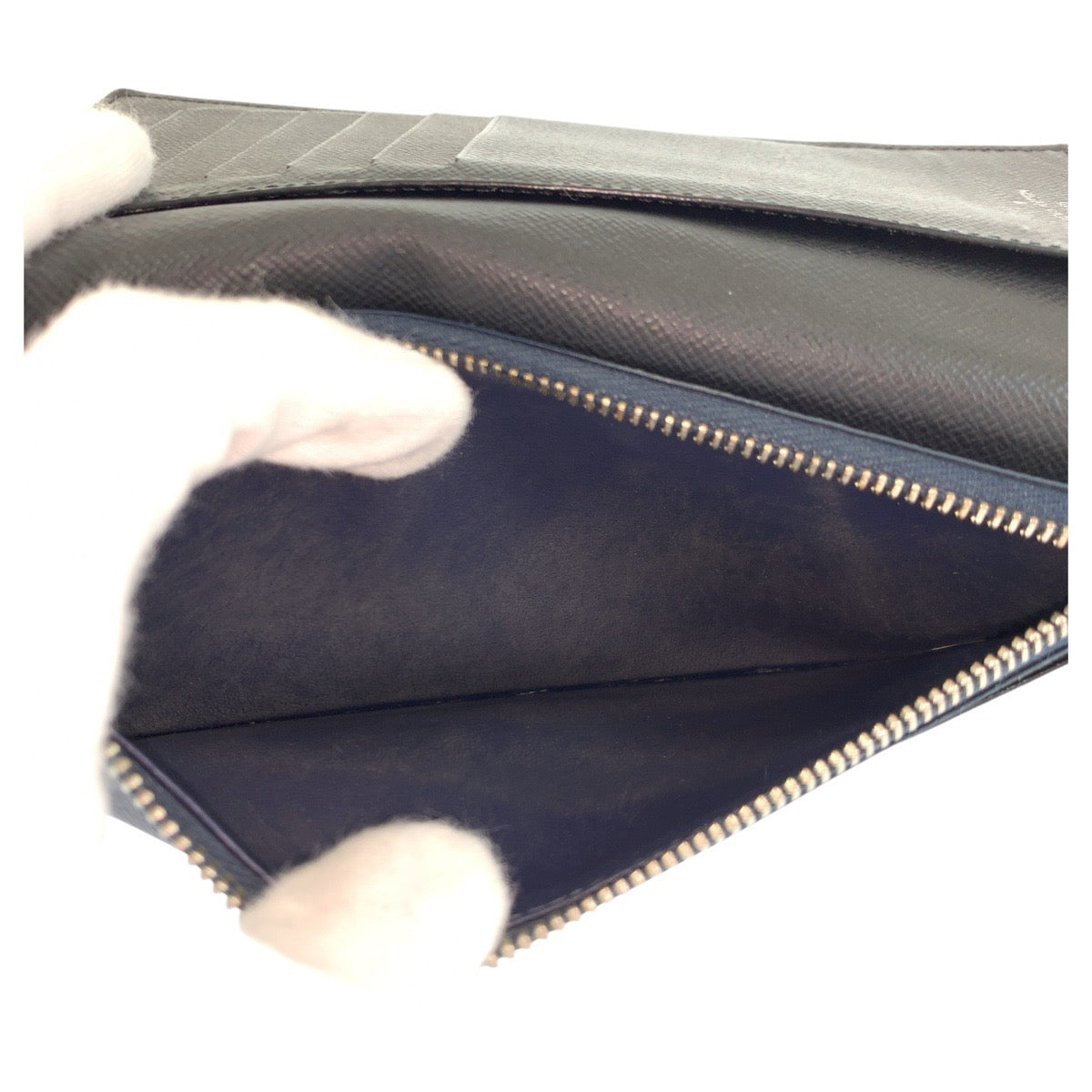 24843
LOUIS VUITTON ルイヴィトン タイガ ポルトフォイユアレクサンドル ノワール ブラック ネイビー レザー M64597 長財布 ロングウォレット メンズ ABP14