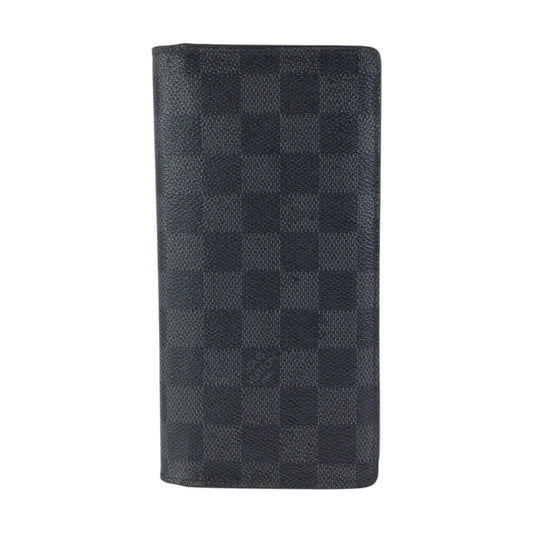 24850
LOUIS VUITTON ルイヴィトン ダミエ グラフィット ポルトフォイユ ブラザ ブラック 黒 シルバー金具 PVC N62665 長財布 ロングウォレット メンズ AB9