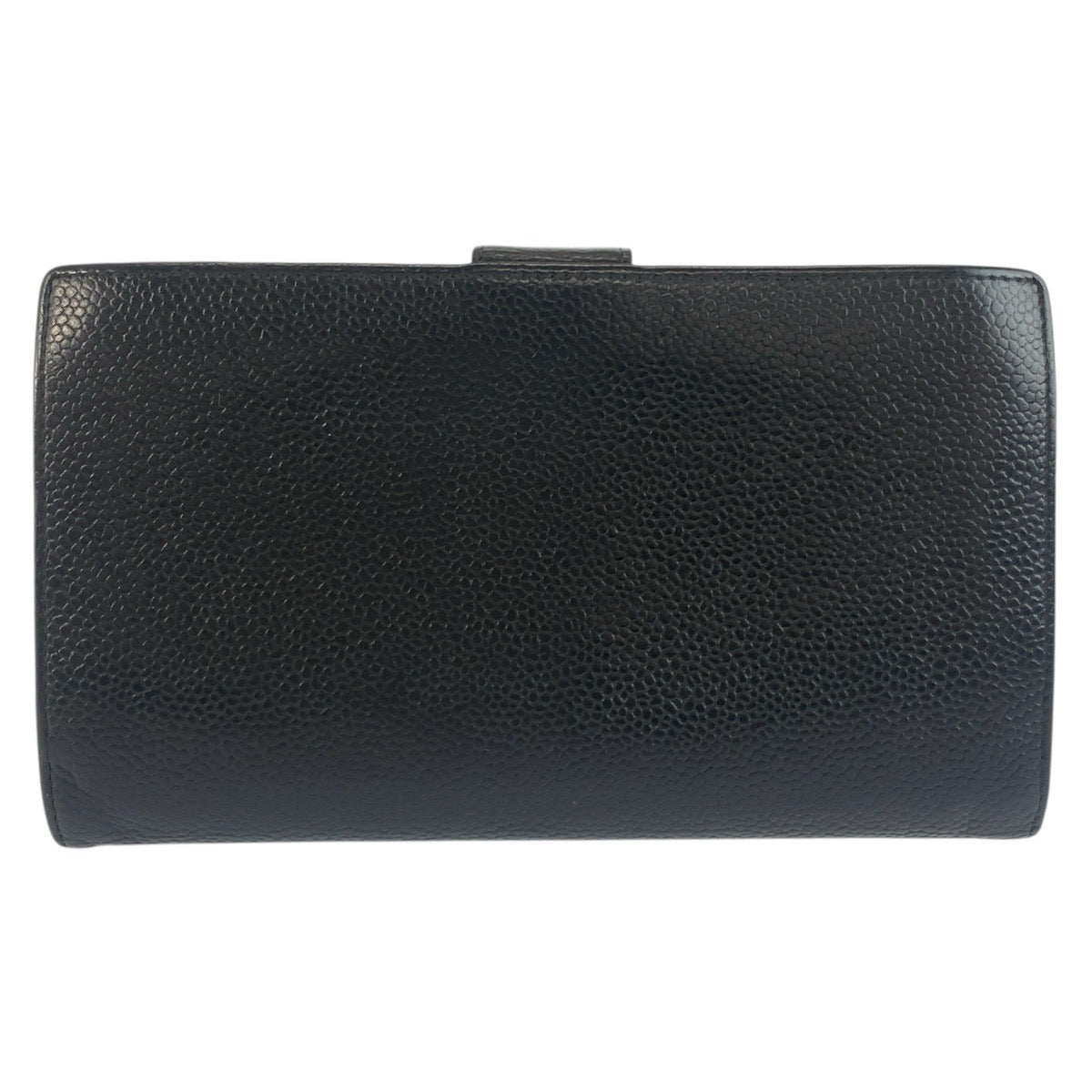 24852
CHANEL シャネル ココマーク ブラック 黒 ゴールド金具 レザー 長財布 ロングウォレット レディース ABP38