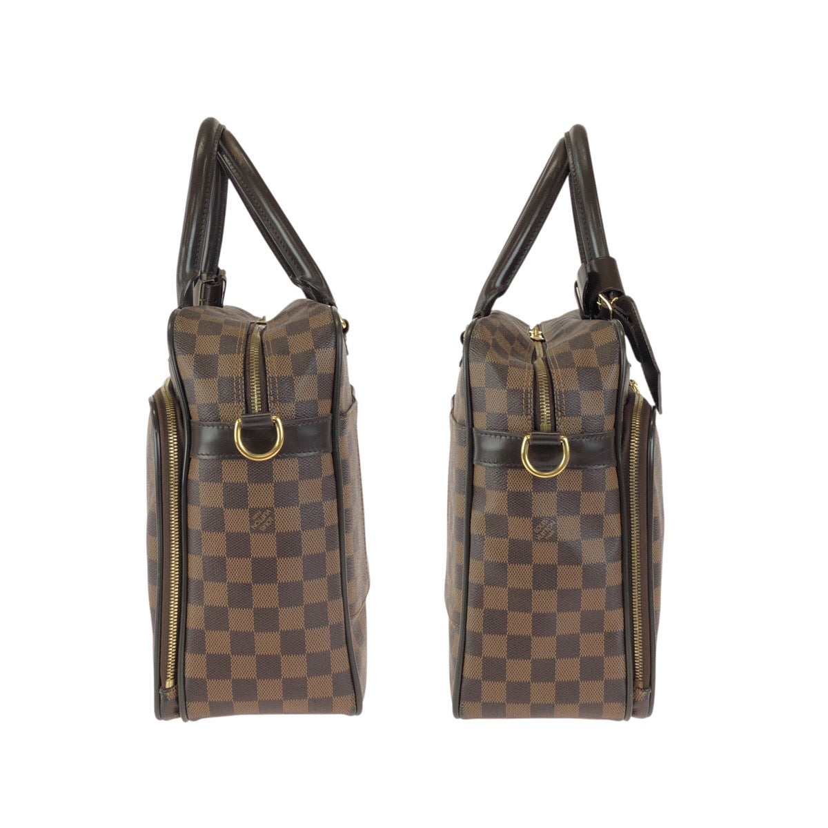 24853
LOUIS VUITTON ルイヴィトン ダミエ エベヌ イカール 2way ブラウン ゴールド金具 PVC / レザー N23252 ビジネスバッグ ブリーフケース メンズ ABP65