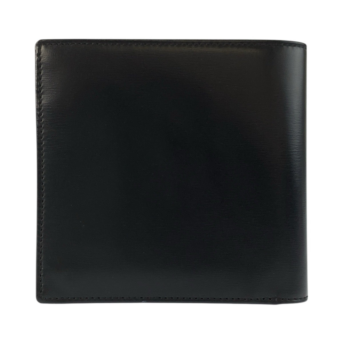 24855
CARTIER カルティエ パシャ ブラック 黒 シルバー金具 レザー 折財布 コンパクトウォレット メンズ SA28