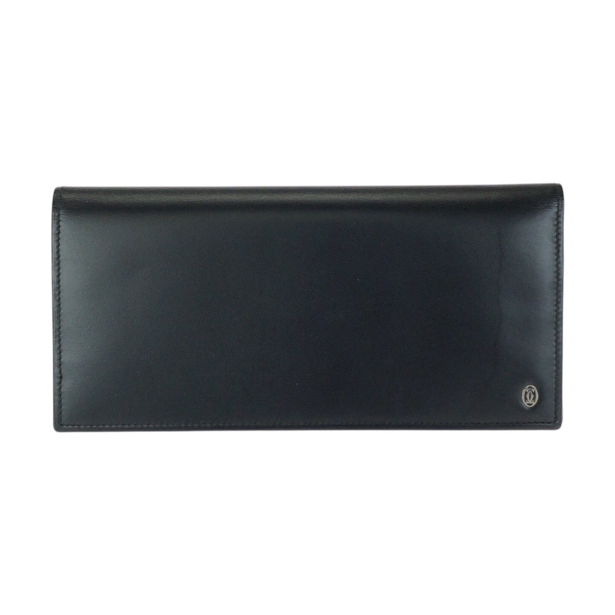 24856
CARTIER カルティエ パシャ ドゥ カルティエ ブラック 黒 シルバー金具 レザー 長財布 ロングウォレット メンズ A26
