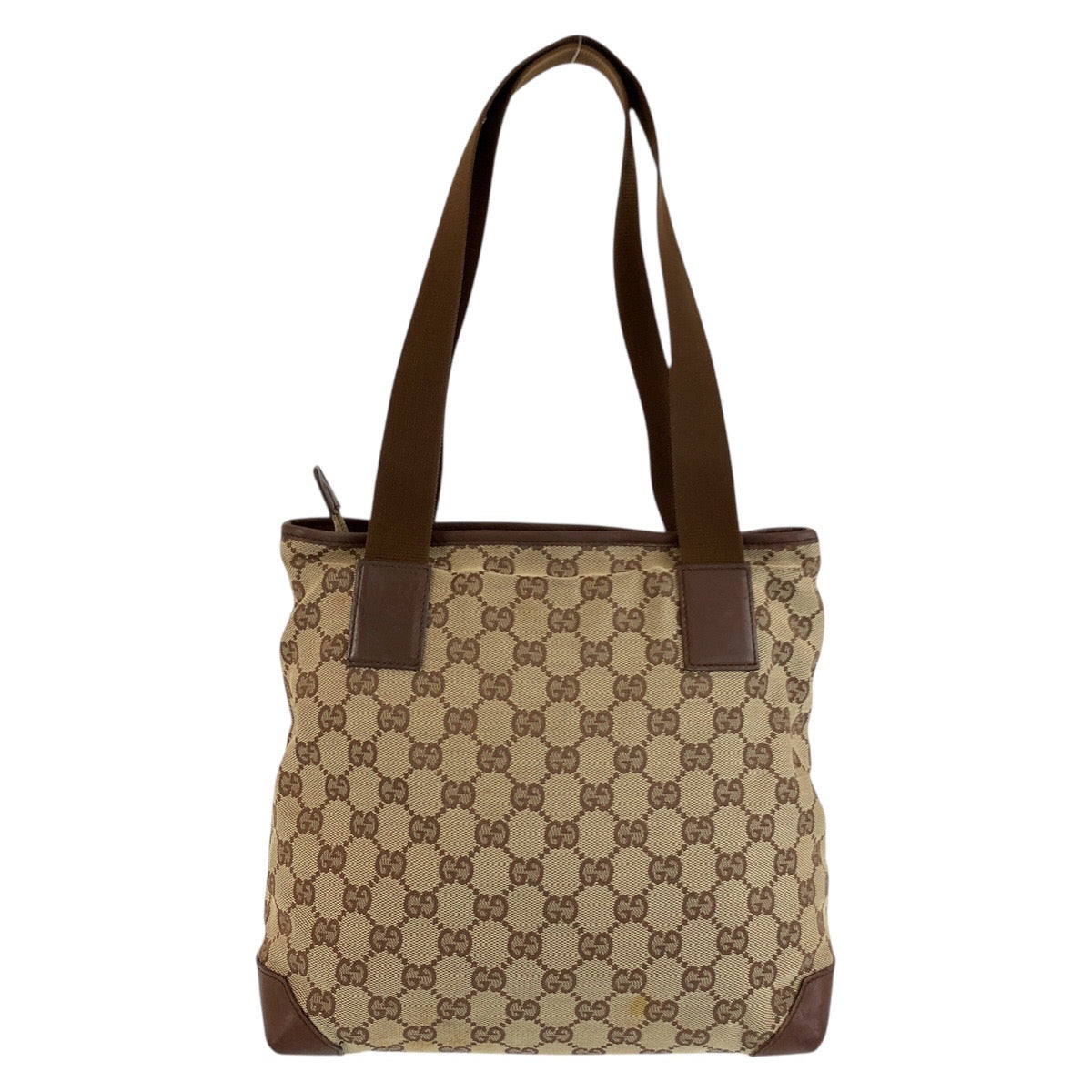 24871
GUCCI グッチ ブラウン ベージュ GGキャンバス / レザー 28893 トートバッグ ショルダーバッグ レディース AB16