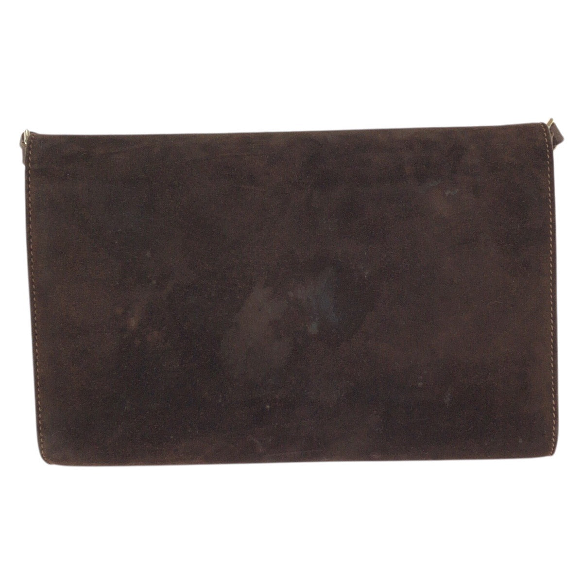 24872
GUCCI グッチ ヴィンテージ オールドグッチ ブラウン ゴールド金具 スウェード BO74 ショルダーバッグ レディース AB23