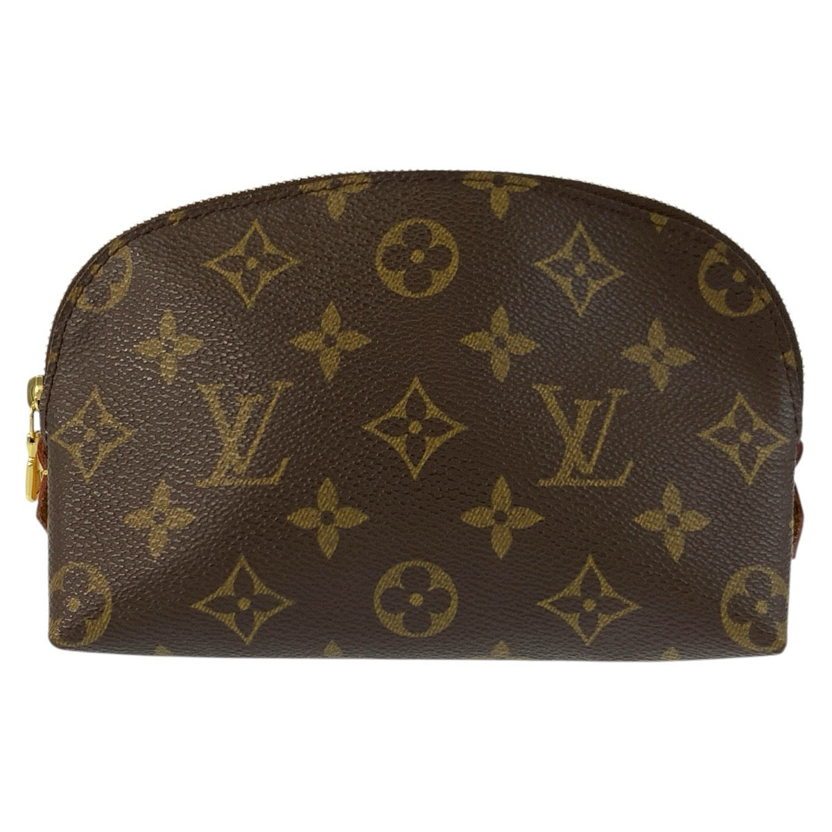 24878
LOUIS VUITTON ルイヴィトン モノグラム ポシェット コスメティックPM ブラウン ゴールド金具 PVC M47515 ポーチ 化粧ポーチ レディース AB30
