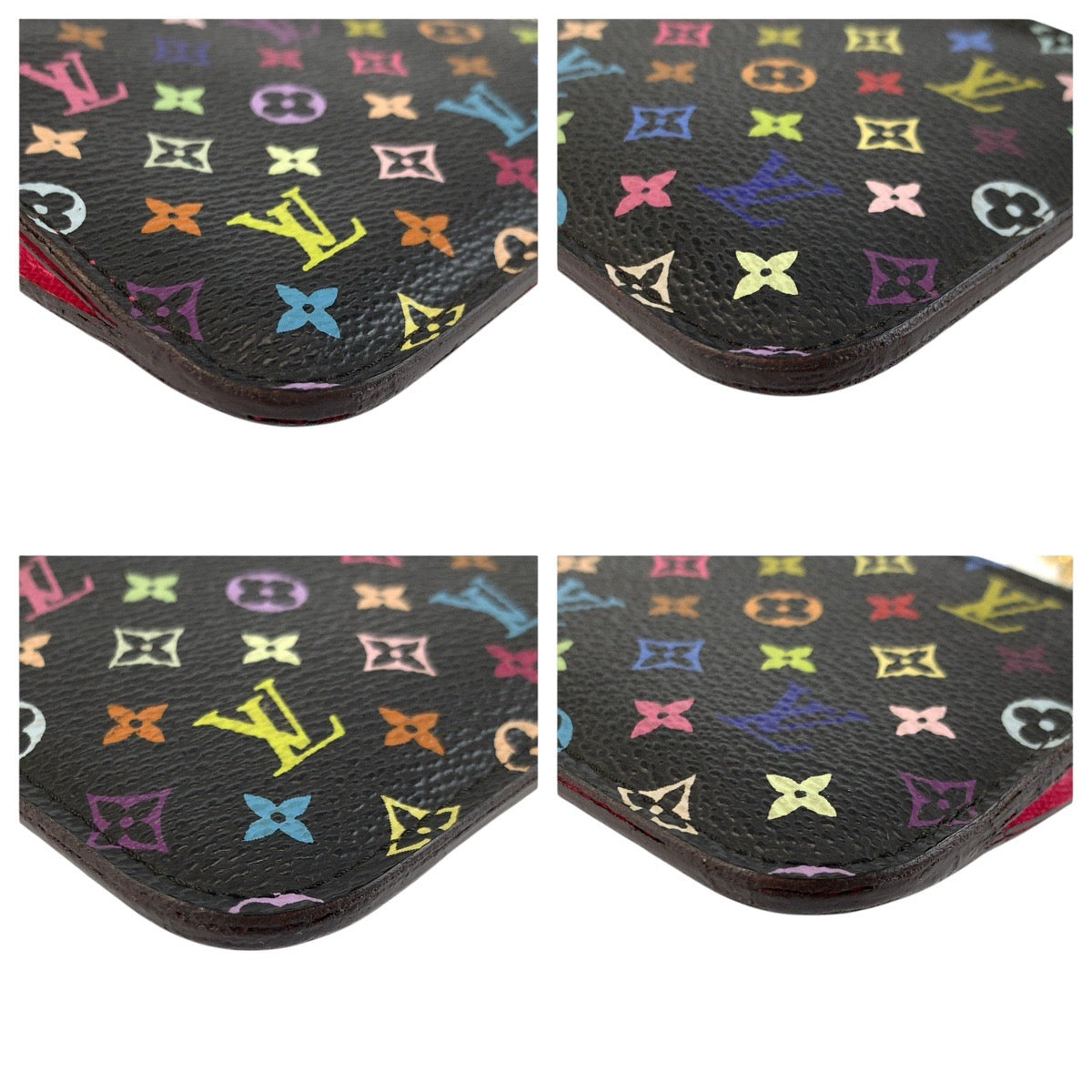 24880
LOUIS VUITTON ルイヴィトン モノグラム マルチカラー ポシェット クレ ノワール ゴールド金具 PVC M93735 コインケース キーリング付き レディース ABP42
