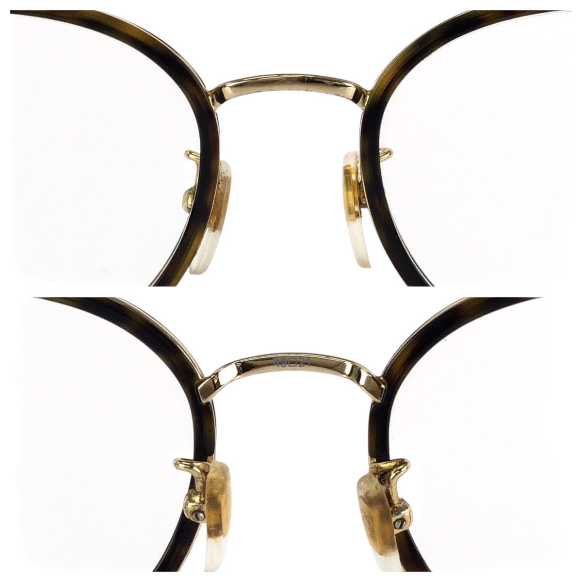 24889
GUCCI グッチ ダークハバナ ブラウン ゴールド金具 プラスチック / メタル GG0608OK メガネ メガネフレームのみ レディース ABP14