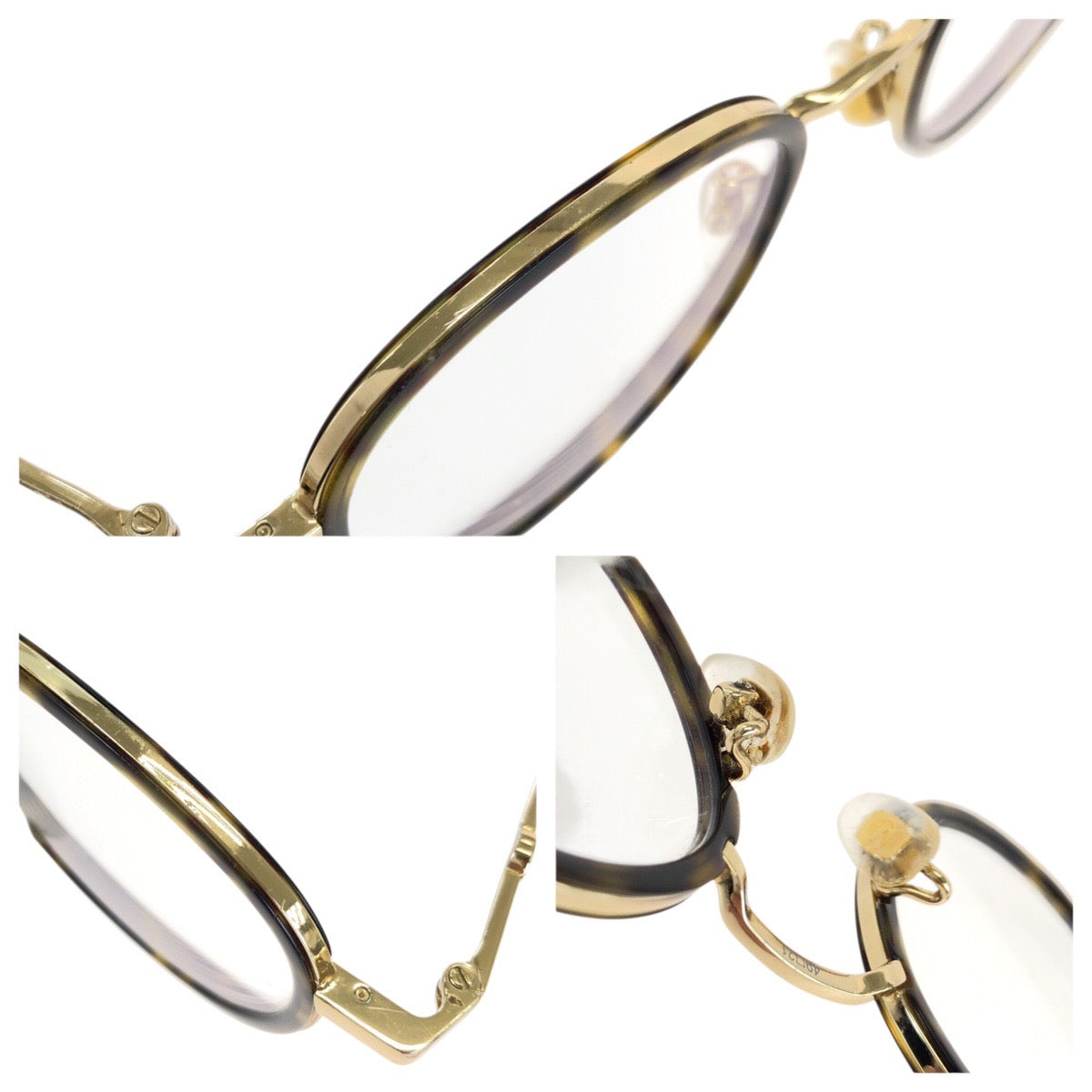 24889
GUCCI グッチ ダークハバナ ブラウン ゴールド金具 プラスチック / メタル GG0608OK メガネ メガネフレームのみ レディース ABP14