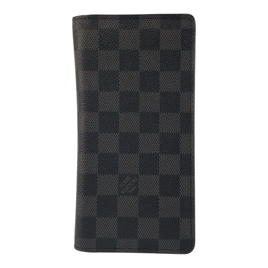 24897
LOUIS VUITTON ルイヴィトン ダミエ グラフィット ポルトフォイユ ロン ブラック 黒 PVC N62227 長財布 札入れ メンズ AB21
