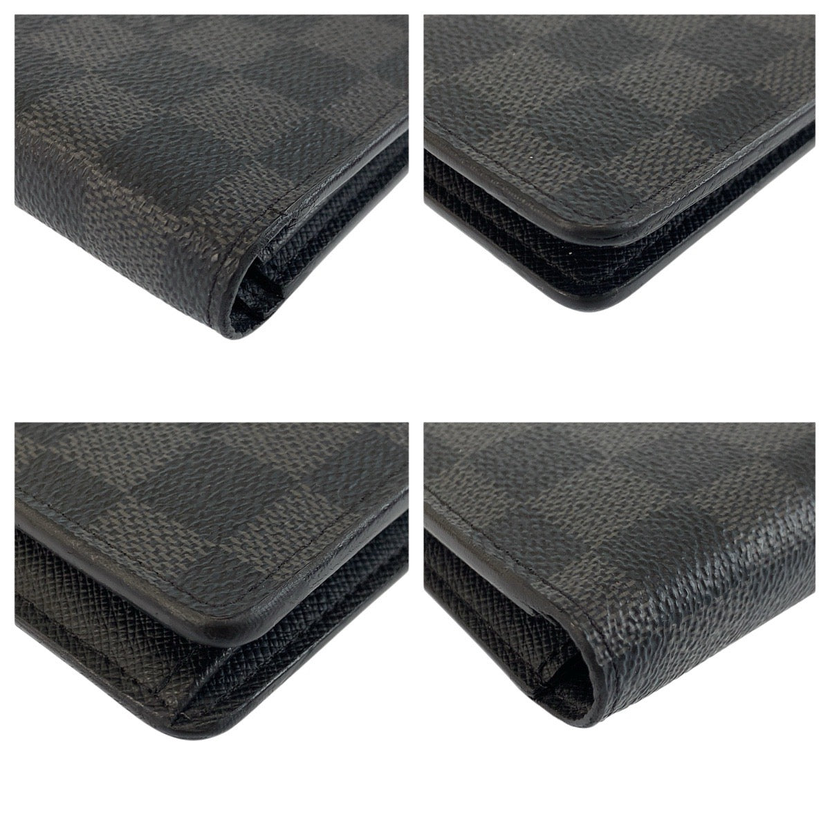 24897
LOUIS VUITTON ルイヴィトン ダミエ グラフィット ポルトフォイユ ロン ブラック 黒 PVC N62227 長財布 札入れ メンズ AB21