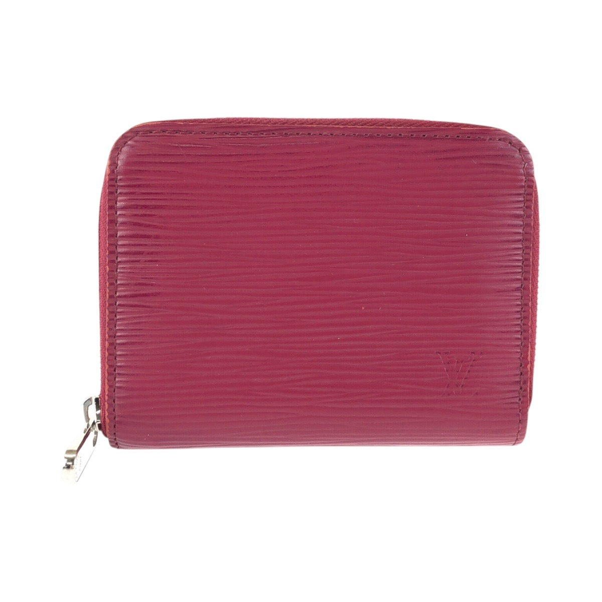 24898
LOUIS VUITTON ルイヴィトン エピ ジッピーコインパース ピンク フューシャ シルバー金具 レザー M60383 コインケース カードケース レディース AB21