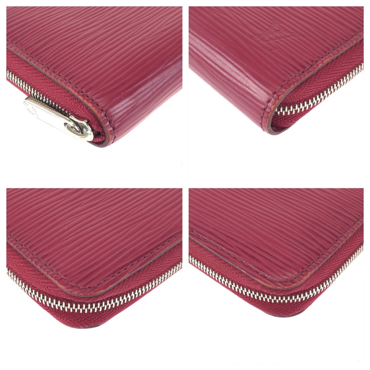 24898
LOUIS VUITTON ルイヴィトン エピ ジッピーコインパース ピンク フューシャ シルバー金具 レザー M60383 コインケース カードケース レディース AB21