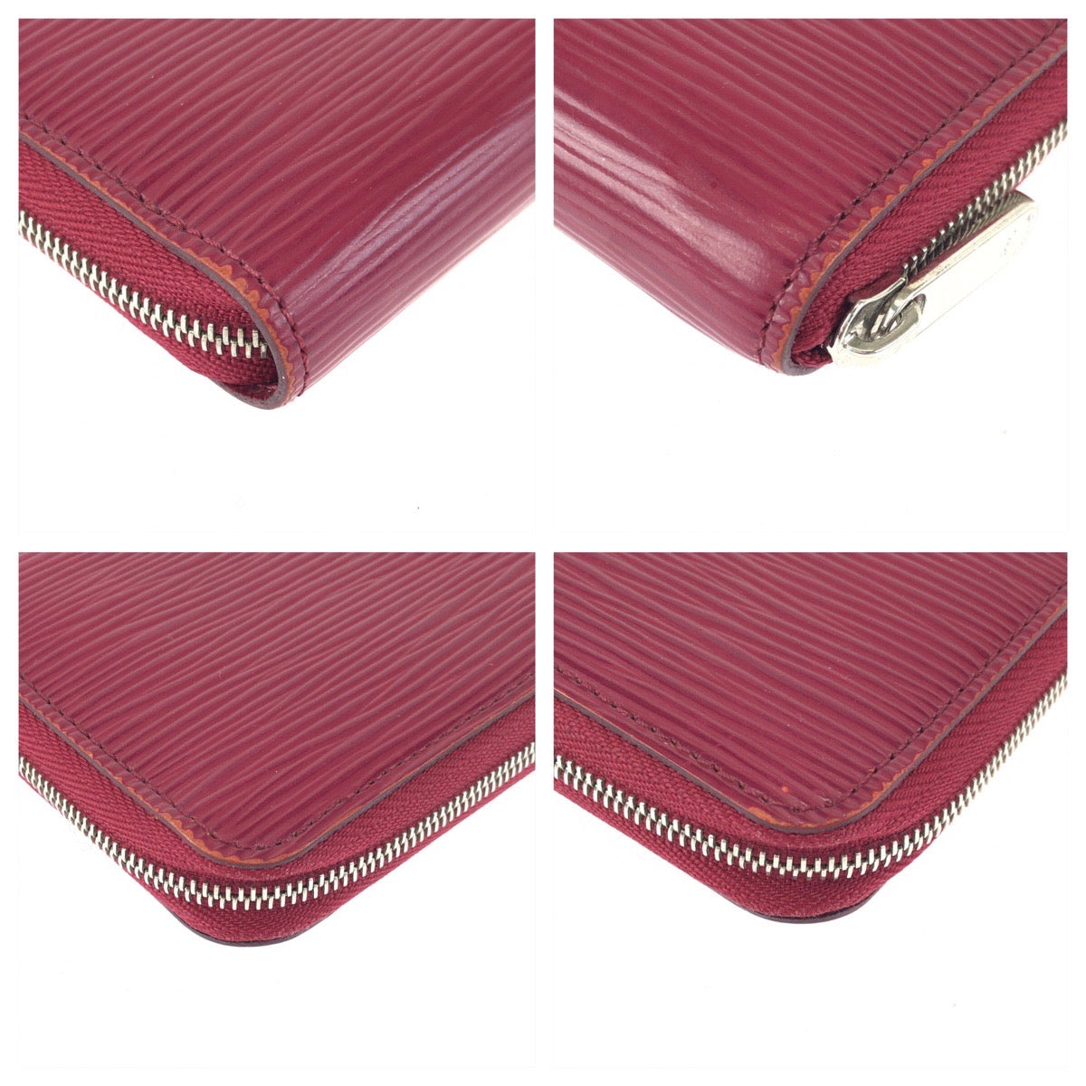 24898
LOUIS VUITTON ルイヴィトン エピ ジッピーコインパース ピンク フューシャ シルバー金具 レザー M60383 コインケース カードケース レディース AB21