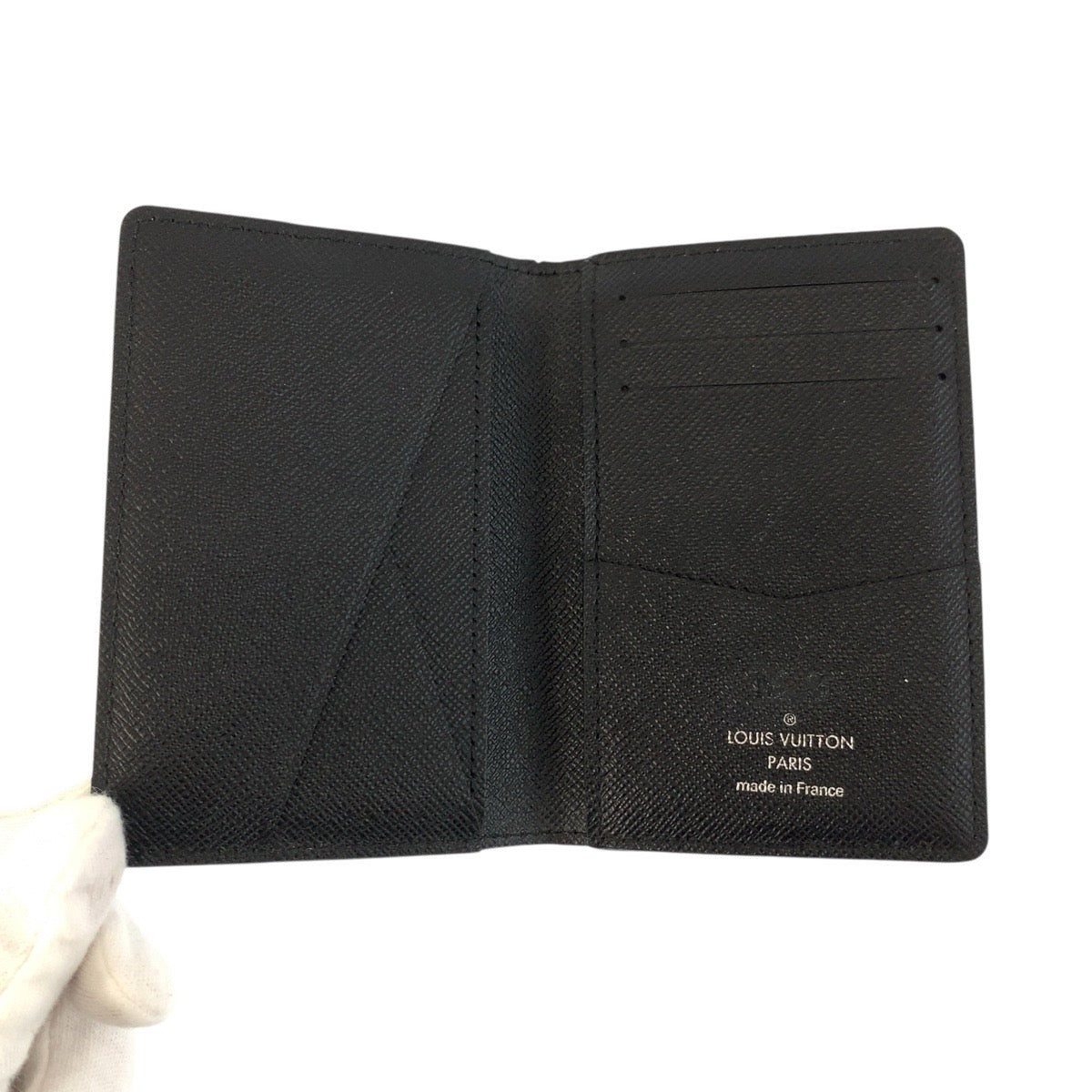 24899
LOUIS VUITTON ルイヴィトン ダミエグラフィット オーガナイザー ドゥ ポッシュ ブラック 黒 PVC N63143 カードケース 名刺入れ メンズ ABP21