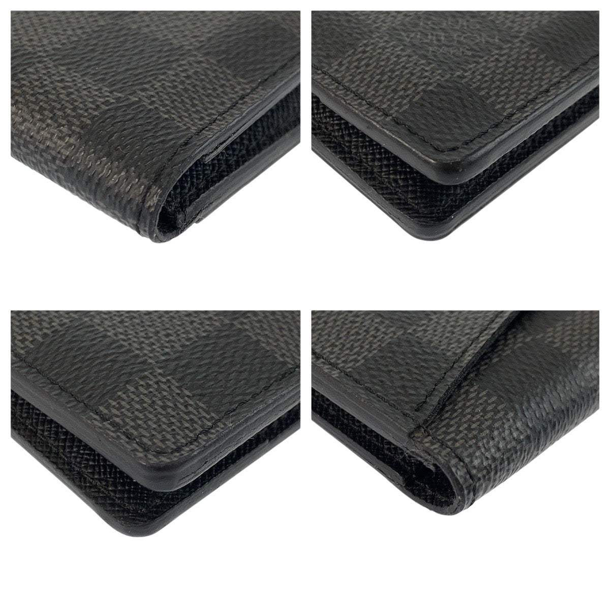 24899
LOUIS VUITTON ルイヴィトン ダミエグラフィット オーガナイザー ドゥ ポッシュ ブラック 黒 PVC N63143 カードケース 名刺入れ メンズ ABP21