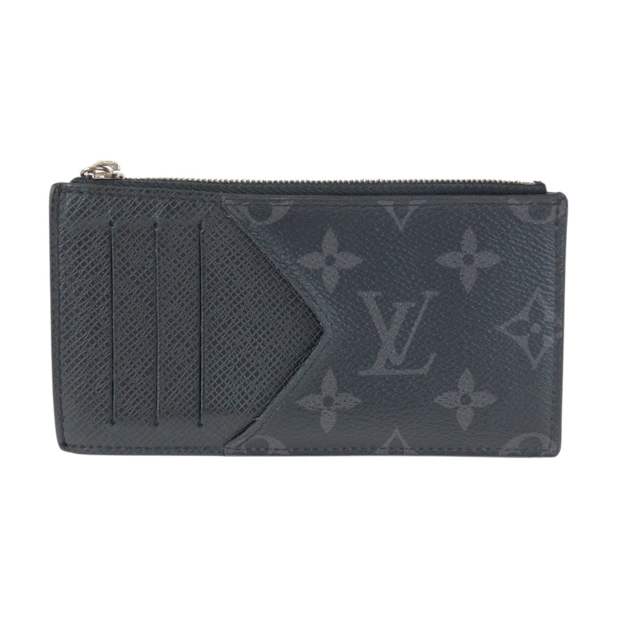 24900
LOUIS VUITTON ルイヴィトン モノグラムエクリプス×タイガ ブラック ノアール シルバー金具 PVC Ｍ30271 カードケース コインケース メンズ ABP28