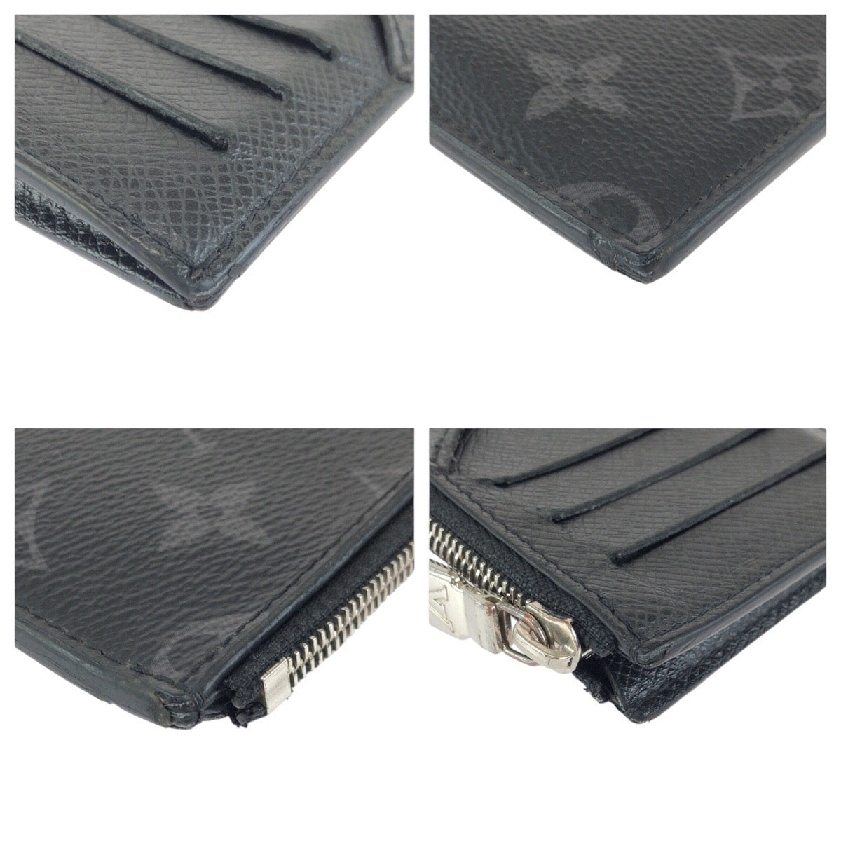 24900
LOUIS VUITTON ルイヴィトン モノグラムエクリプス×タイガ ブラック ノアール シルバー金具 PVC Ｍ30271 カードケース コインケース メンズ ABP28