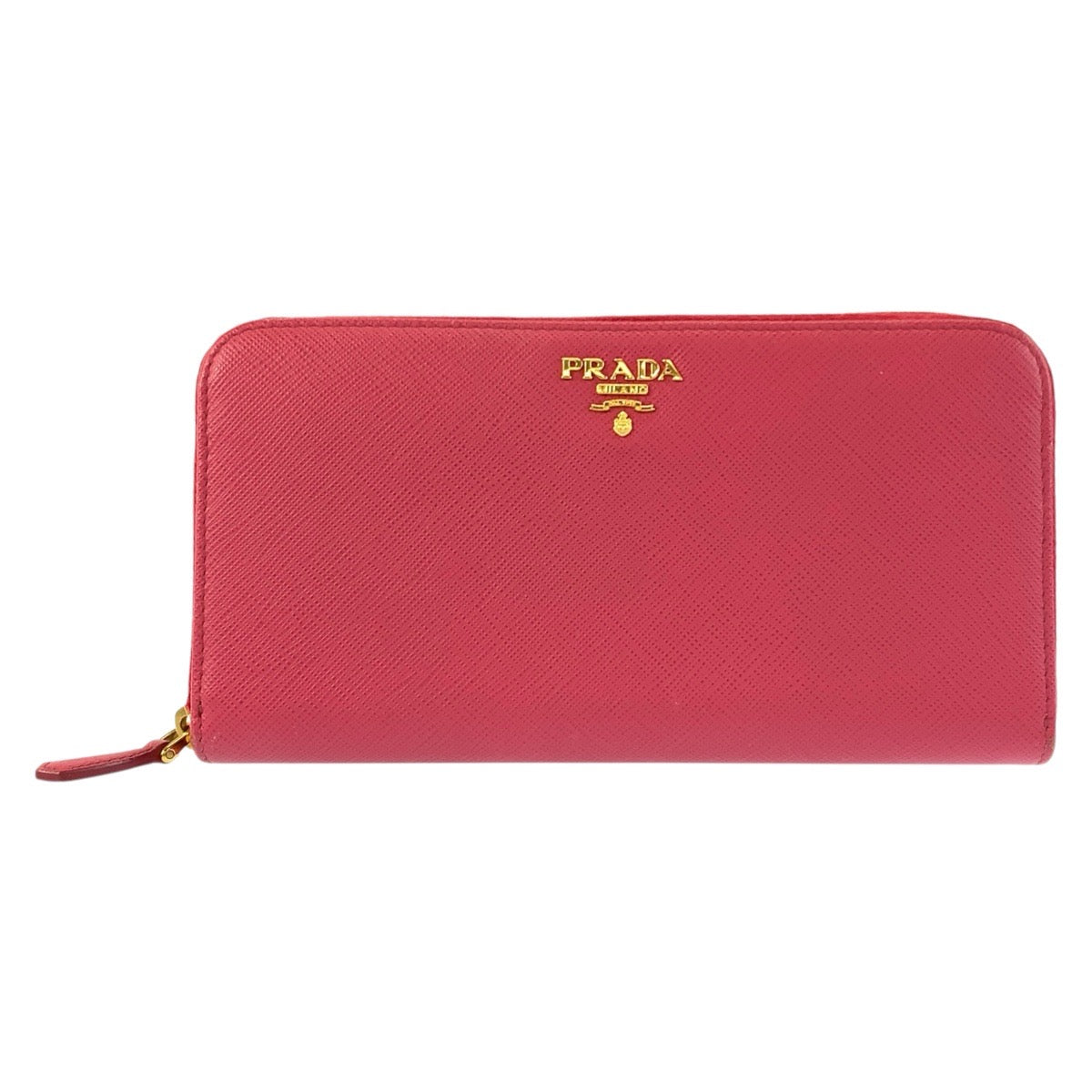 24906
PRADA プラダ サフィアーノ ピンク ゴールド金具 レザー 長財布 ロングウォレット レディース ABP28
