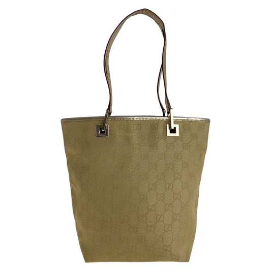 24917
GUCCI グッチ ゴールド GGキャンバス / レザー 002 1099 トートバッグ ショルダーバッグ レディース AB