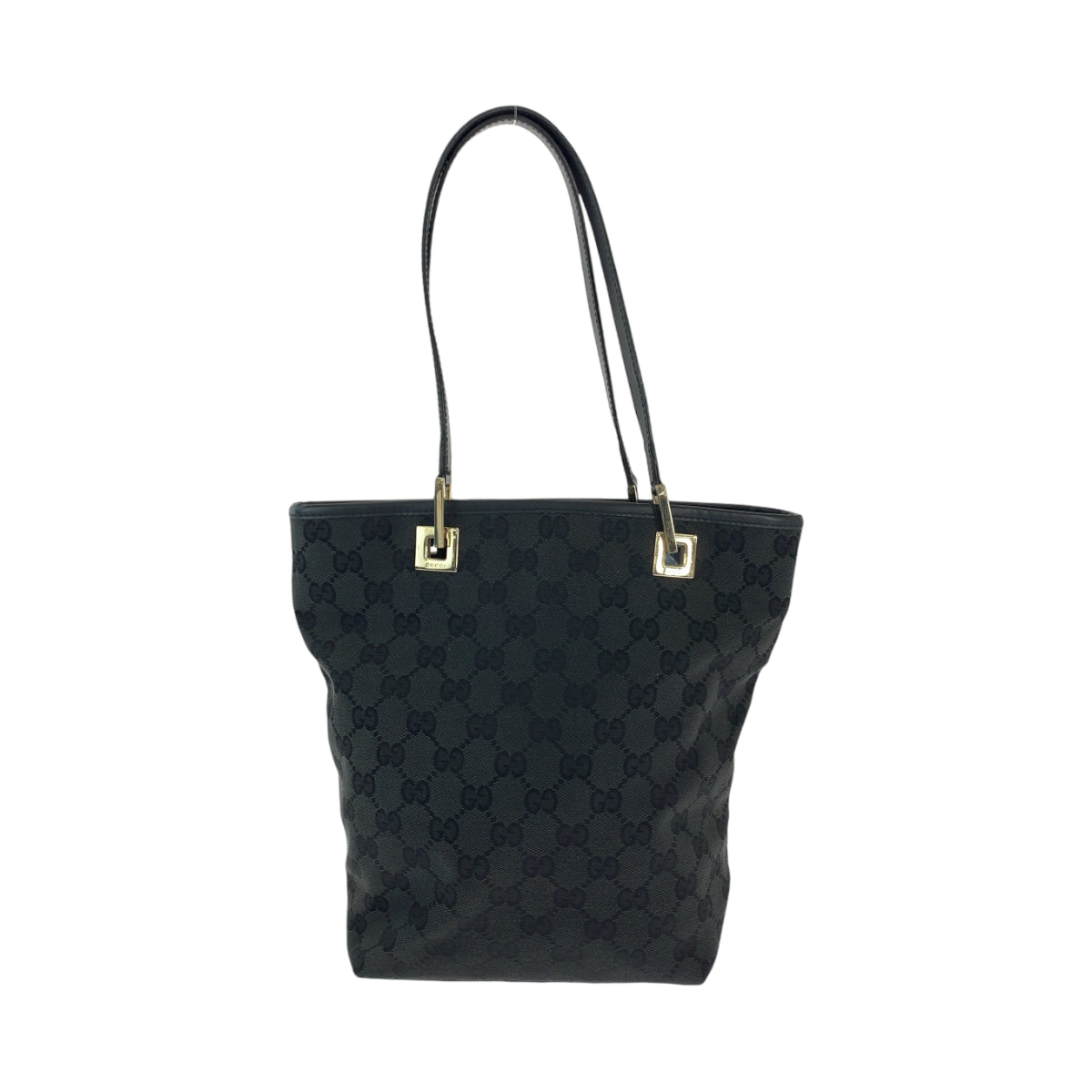 24930
GUCCI グッチ ブラック ゴールド金具 GGキャンバス 002 1099 トートバッグ ショルダーバッグ レディース ABP34