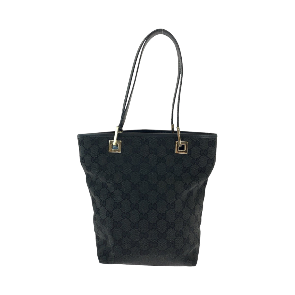 24930
GUCCI グッチ ブラック ゴールド金具 GGキャンバス 002 1099 トートバッグ ショルダーバッグ レディース ABP34