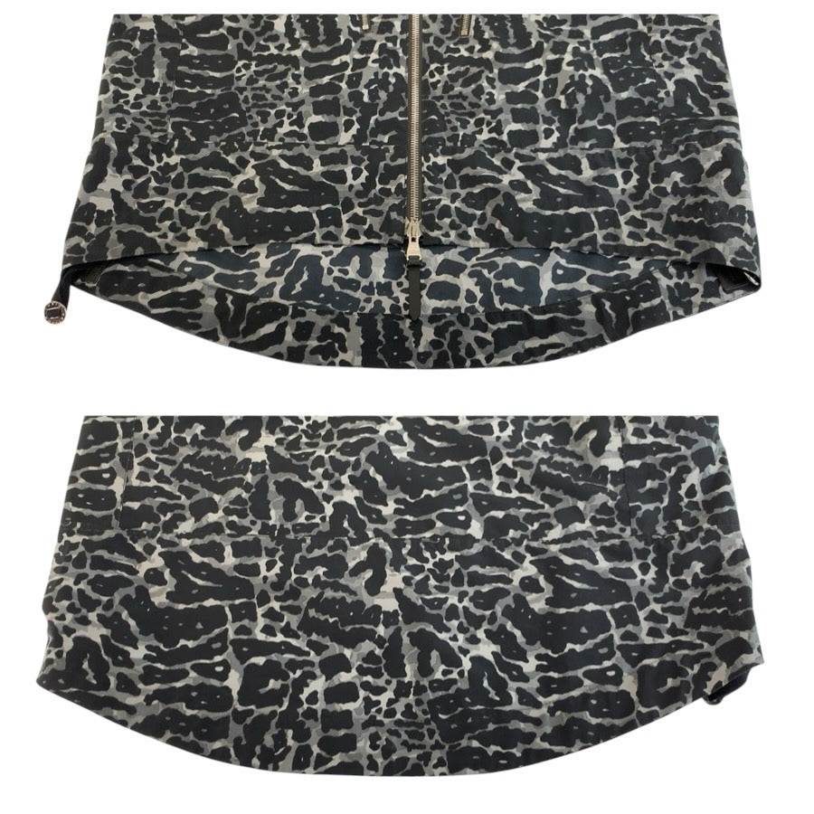 24954
LOUIS VUITTON ルイヴィトン カモフラ サイズ50 ブラック グレー ポリエステル / ポリウレタン ナイロンジャケット ジップアップ メンズ ABP42