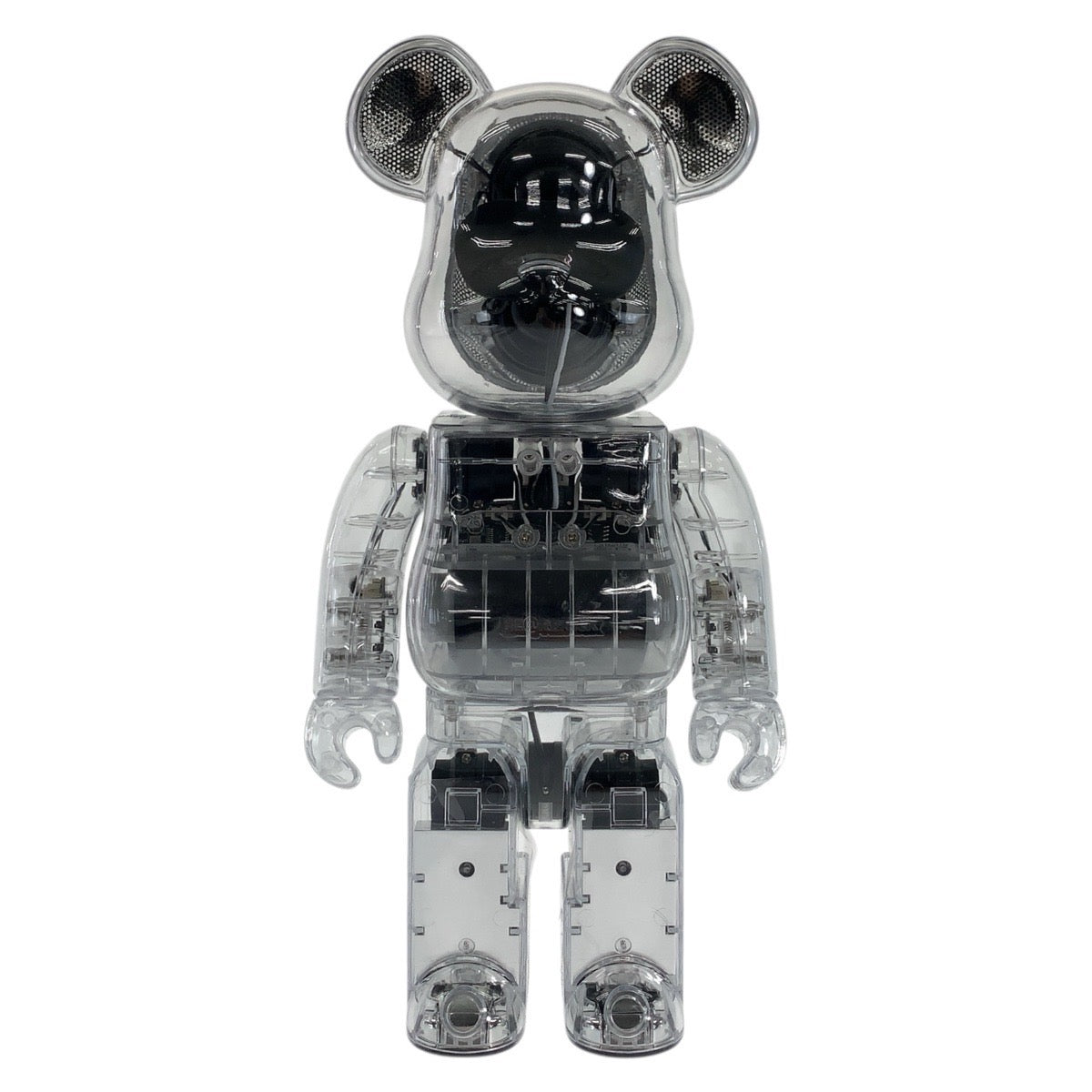 24963
MEDICOM TOY メディコムトイ BE@RBRICK AUDIO 400% Portable Bluetooth® Speaker クリア プラスチック オーディオ機器 フィギュア メンズ ABP35