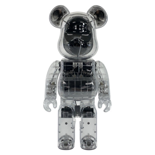 24963
MEDICOM TOY メディコムトイ BE@RBRICK AUDIO 400% Portable Bluetooth® Speaker クリア プラスチック オーディオ機器 フィギュア メンズ ABP35
