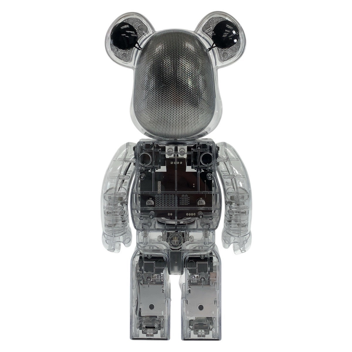 24963
MEDICOM TOY メディコムトイ BE@RBRICK AUDIO 400% Portable Bluetooth® Speaker クリア プラスチック オーディオ機器 フィギュア メンズ ABP35